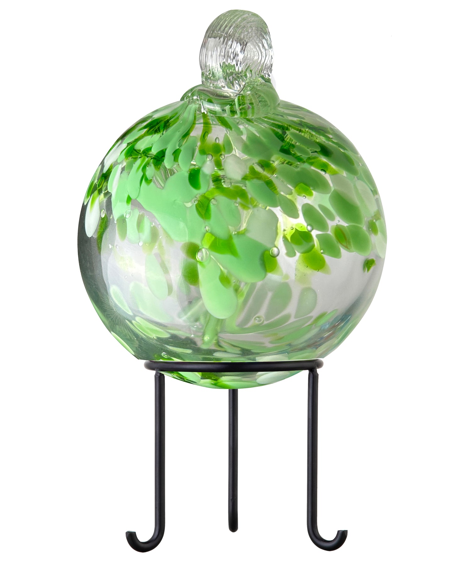 Rainbow Tree of Life Celtic 6 Inch Hand Blown Decorative Glass Ornament