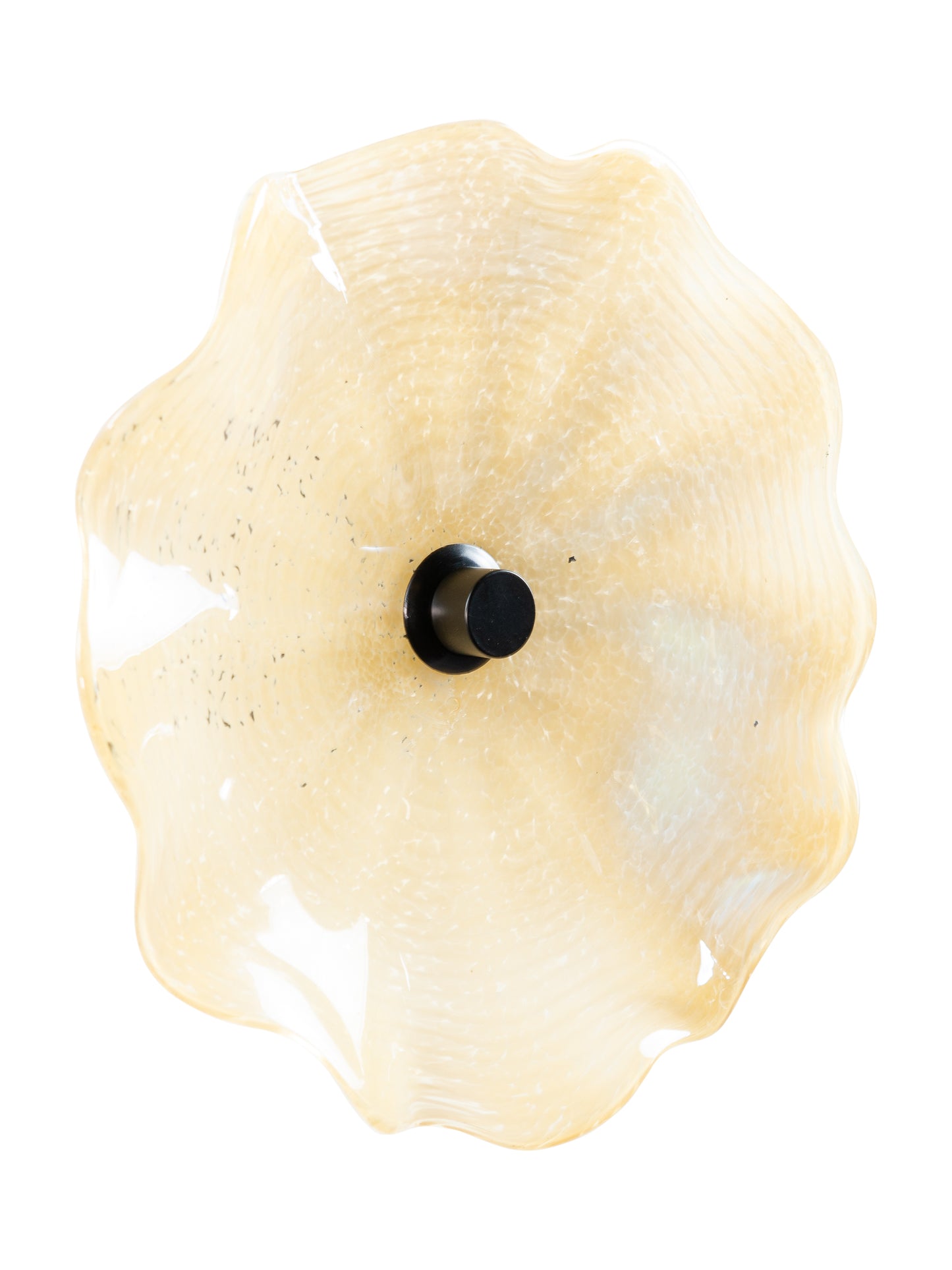 Candice Hand Blown Art Glass Wall Decor - 9 Inch