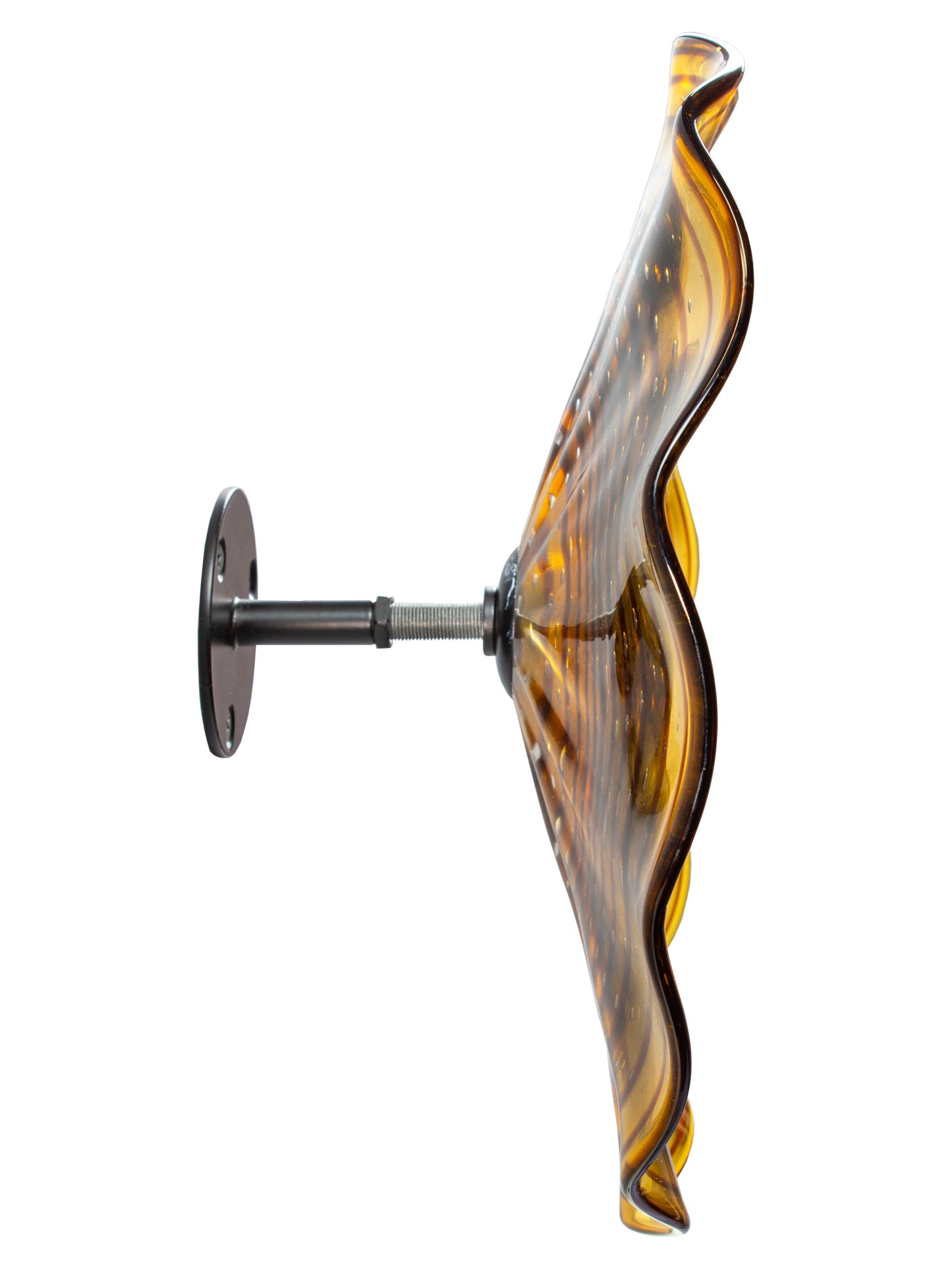 Rosslyn Hand Blown Art Glass Wall Decor - 13 Inch