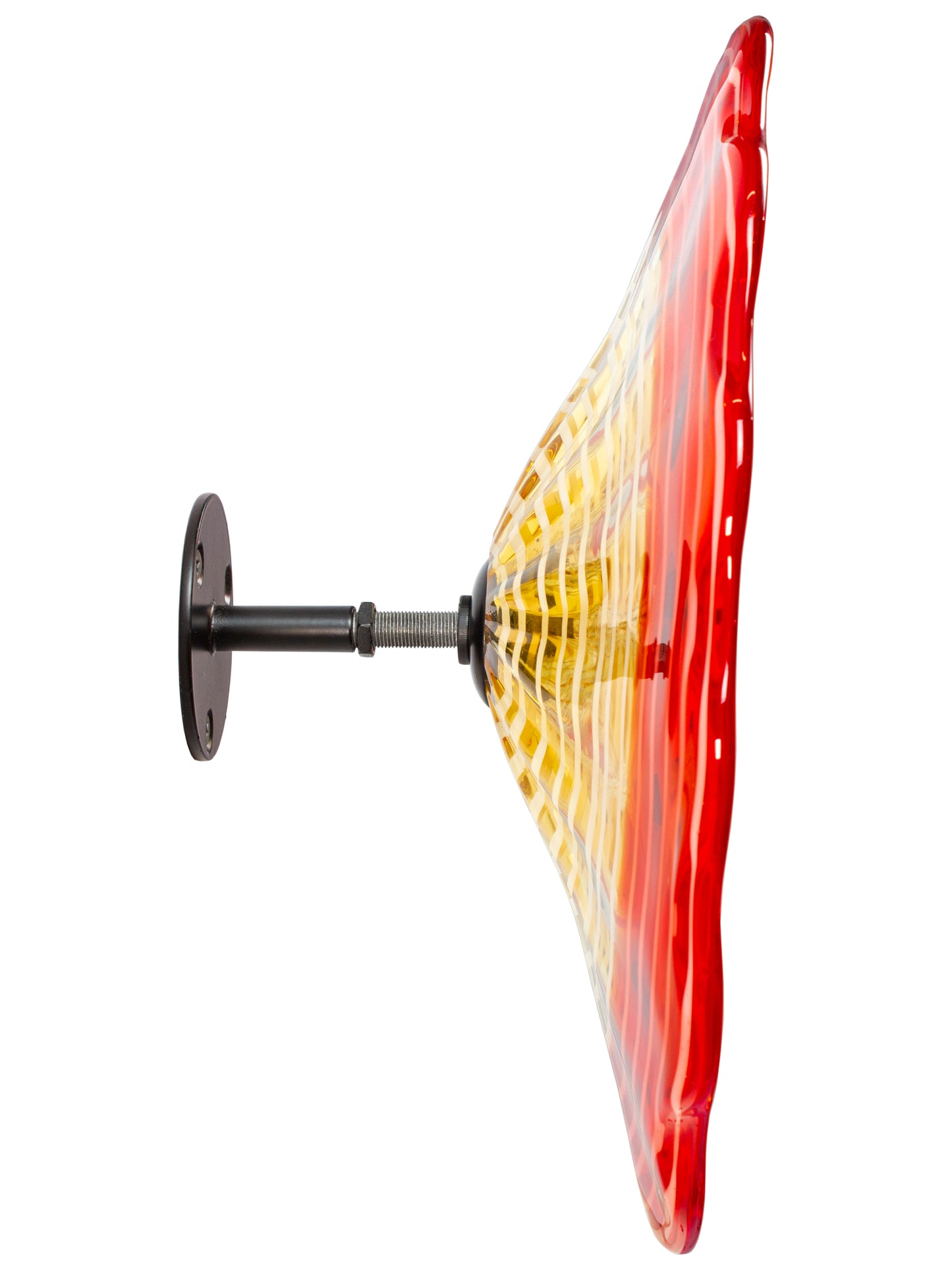 Merida Hand Blown Art Glass Wall Decor - 12 Inch