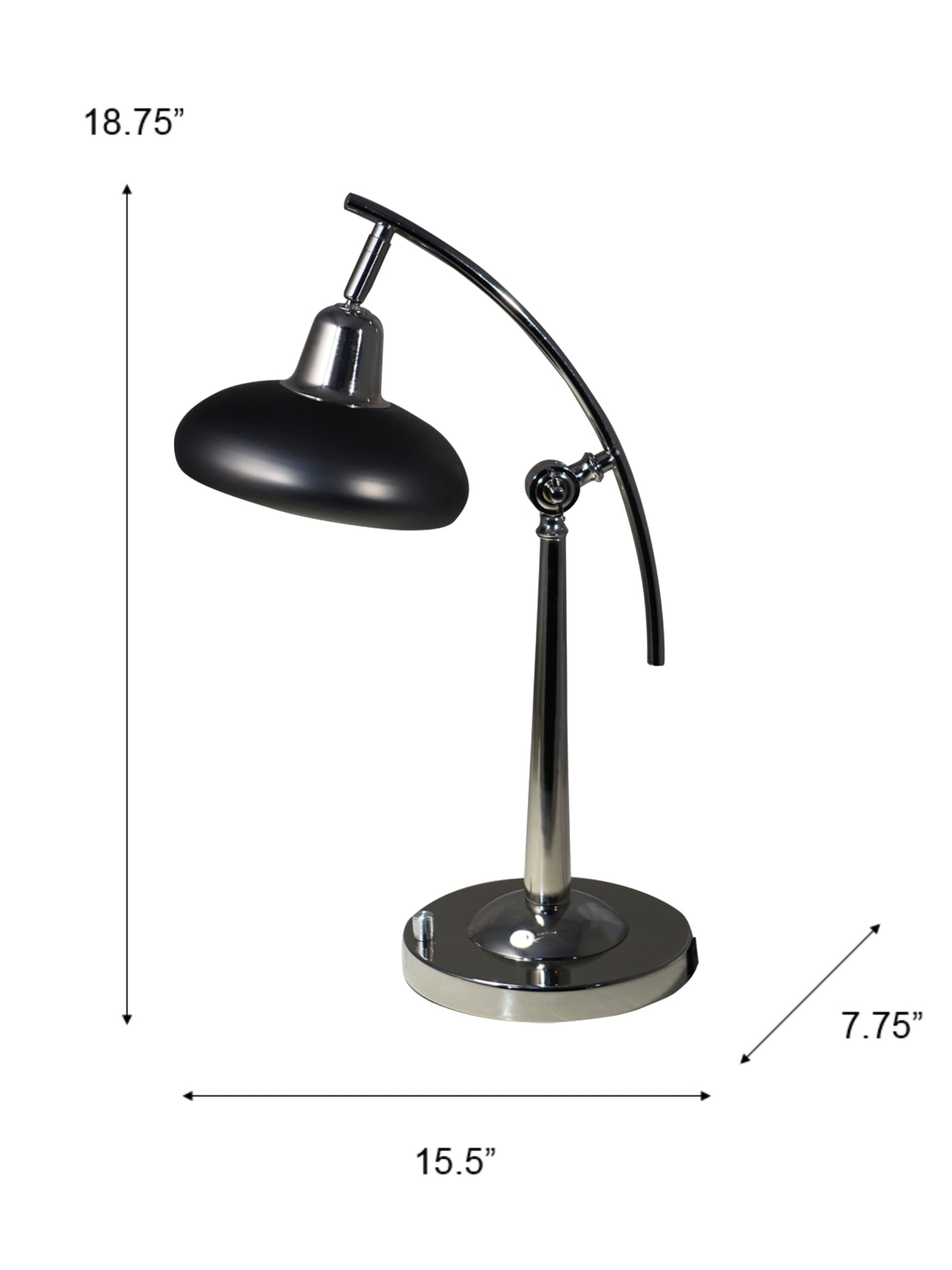 Pivot Multi-Direction LED Desk Lamp with USB Charger
