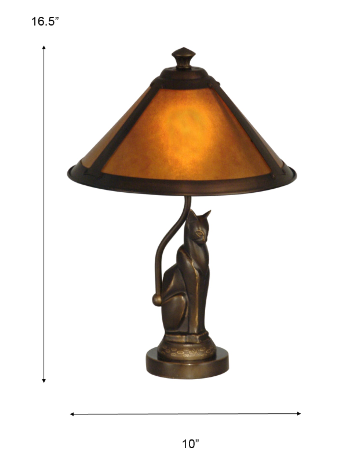 Ginger Mica Accent Lamp
