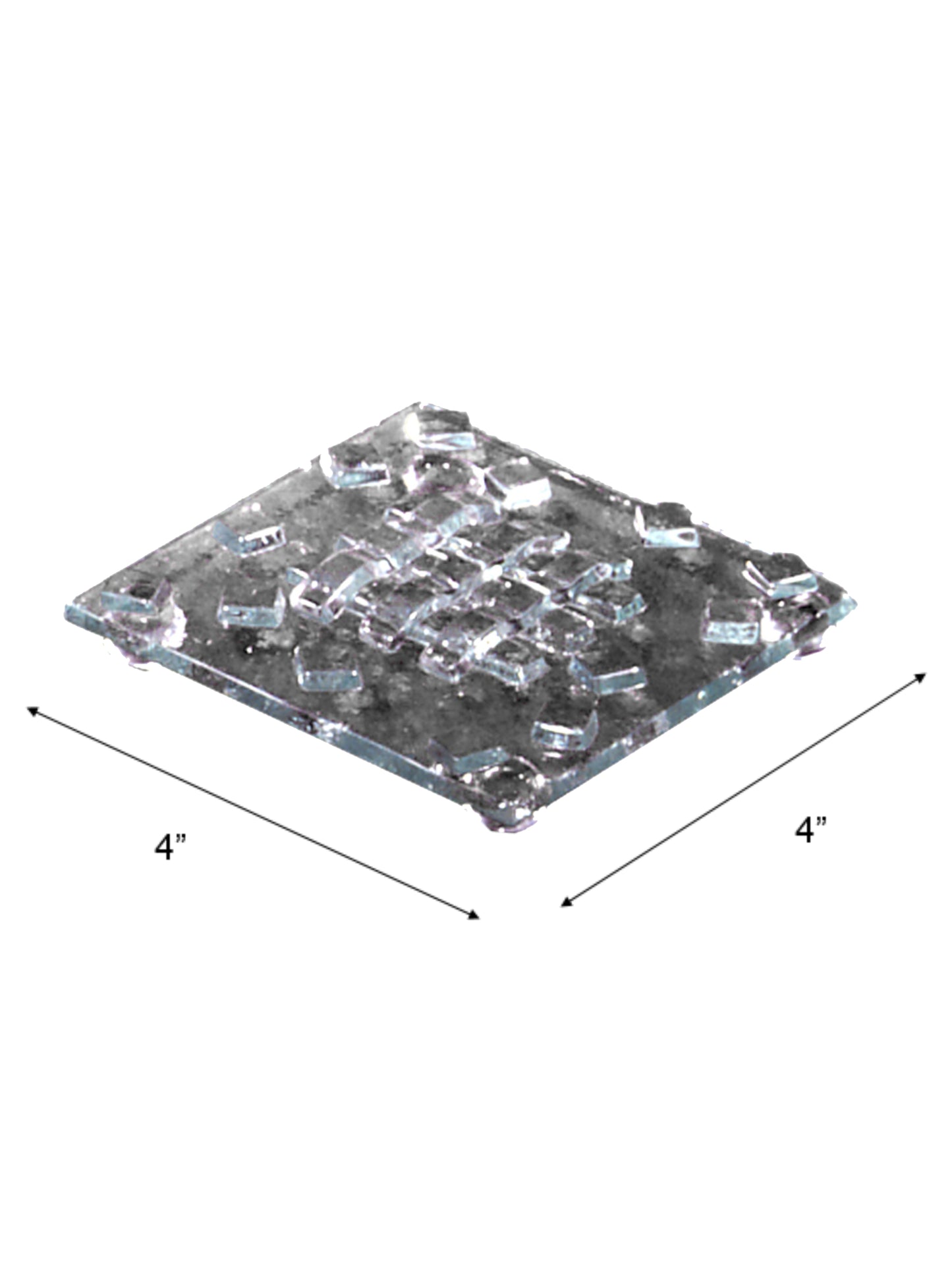 Woven 12-Piece Fused Glass Candle Votive Set