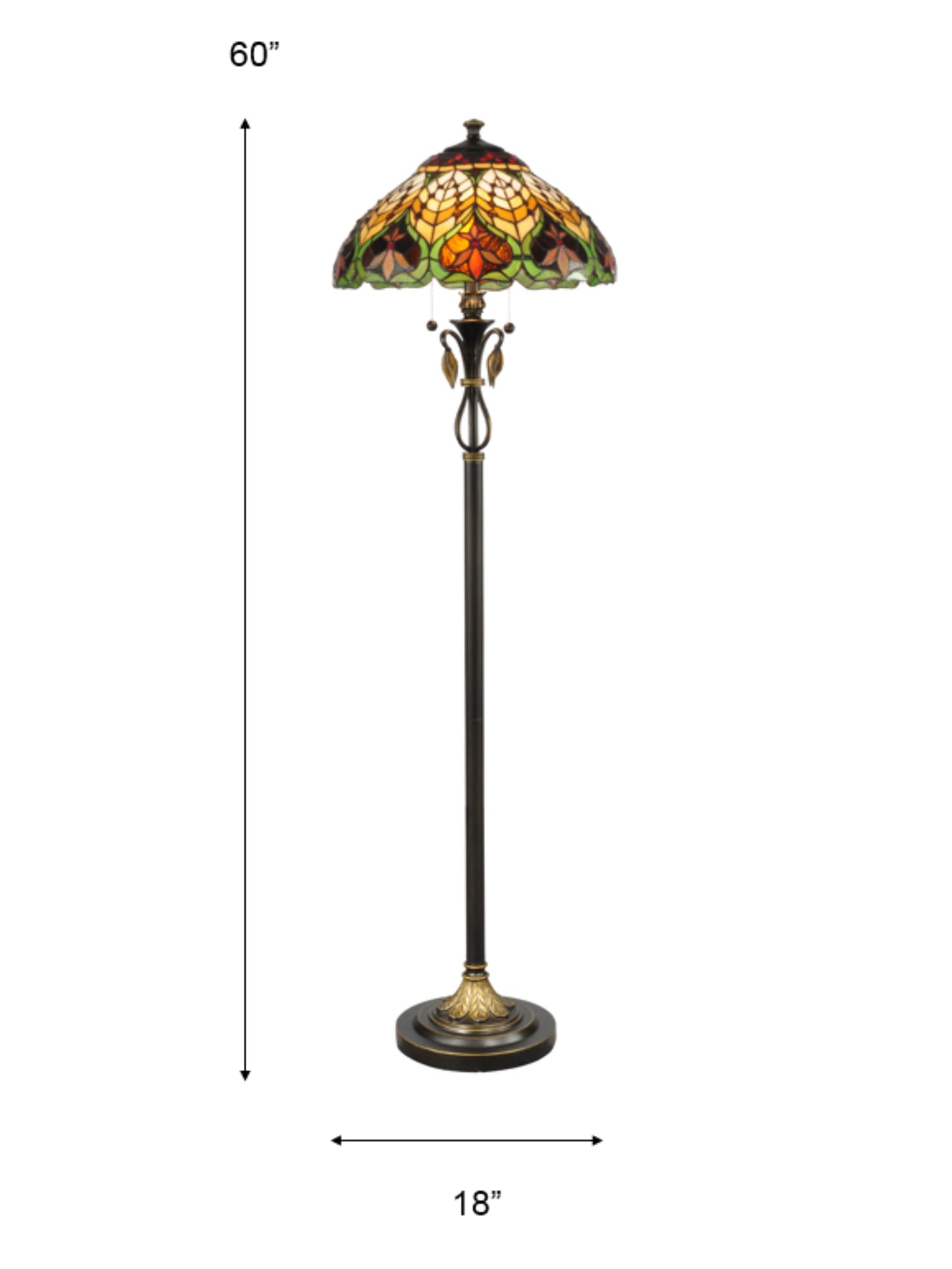 Sir Henry Tiffany Floor Lamp
