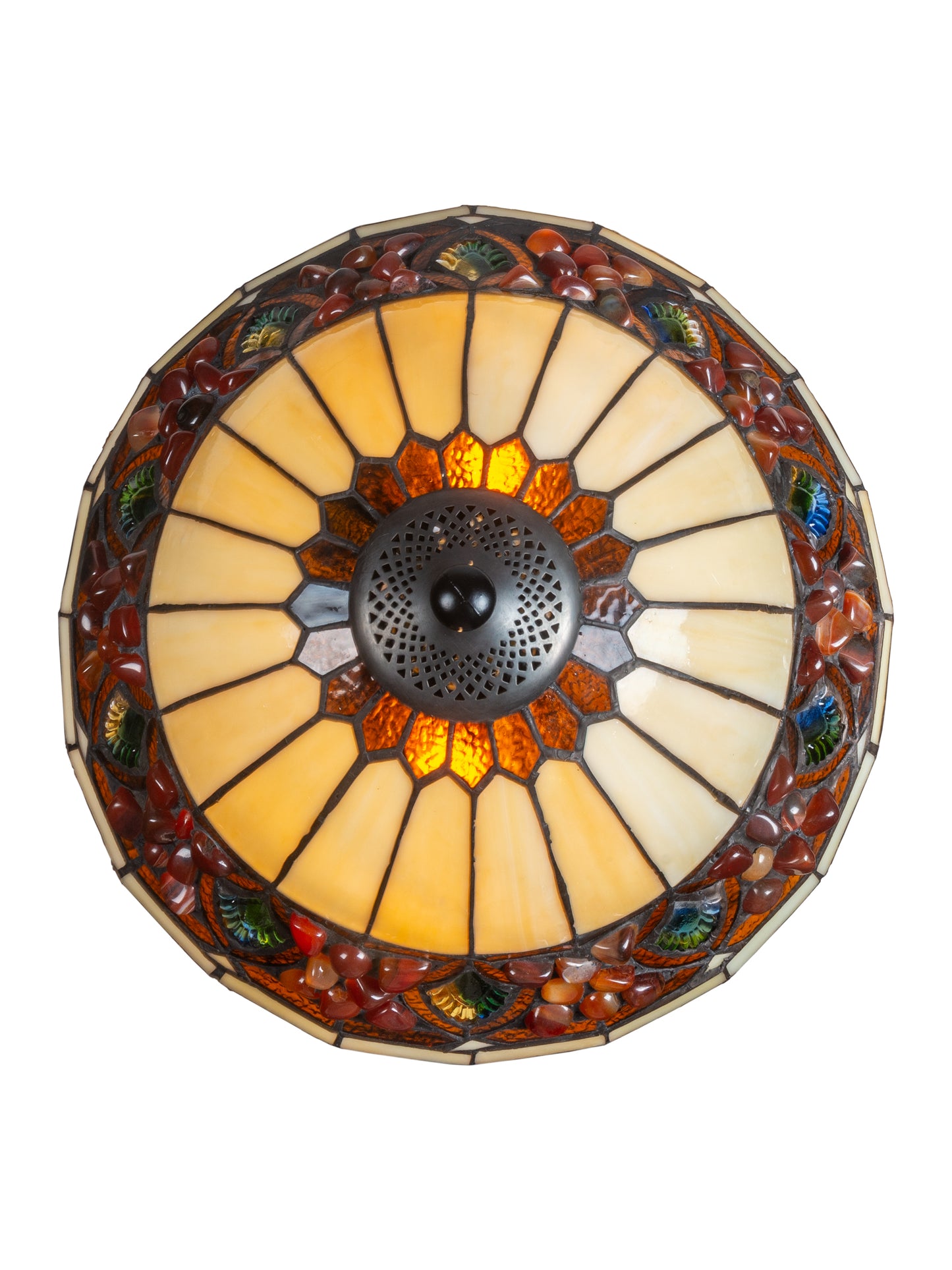 Chiara Tiffany Table Lamp with Night Light