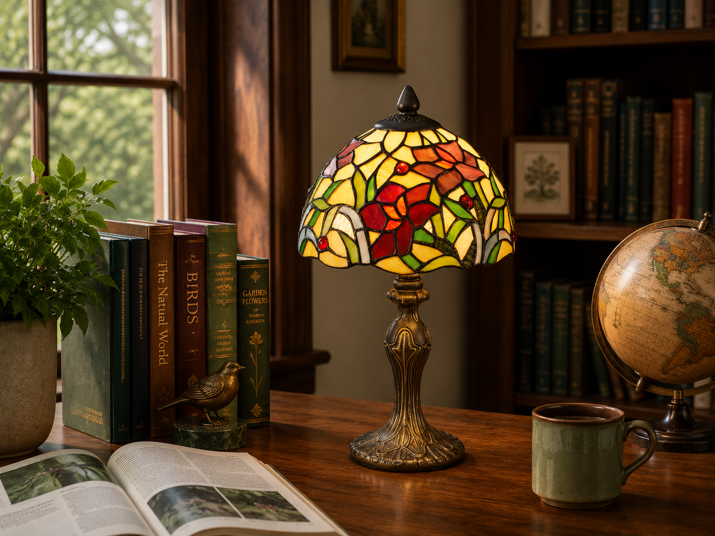 Teller Tiffany Accent Lamp