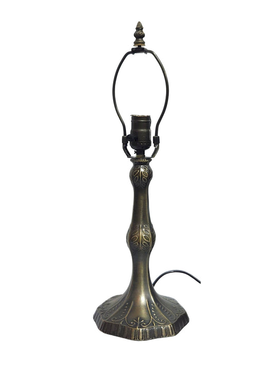 Pompeii 18.5" Tall Antique Brass Finish Metal Base