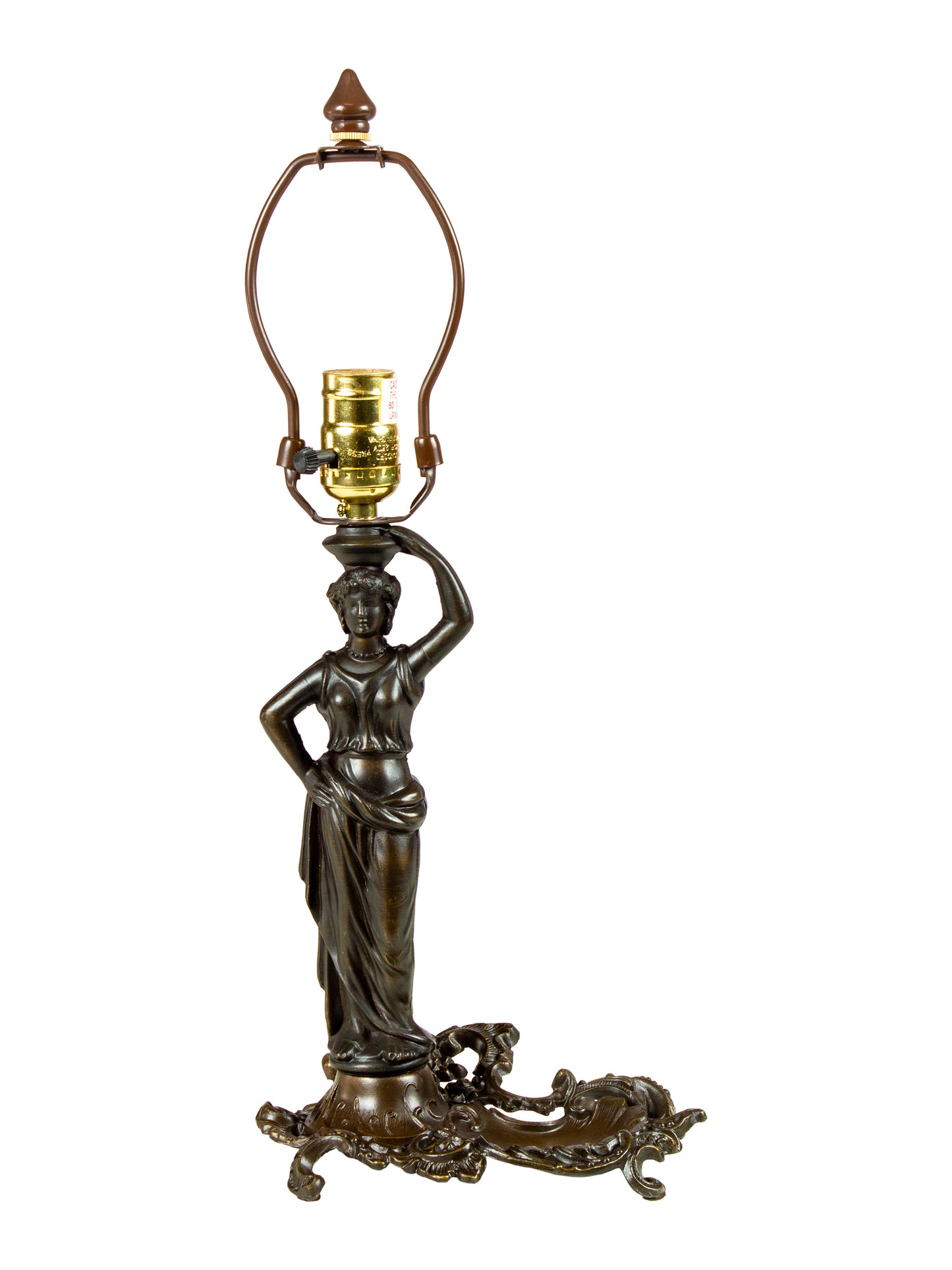 Diana Sculpture 19" Tall Antique Bronze Finish Metal Base