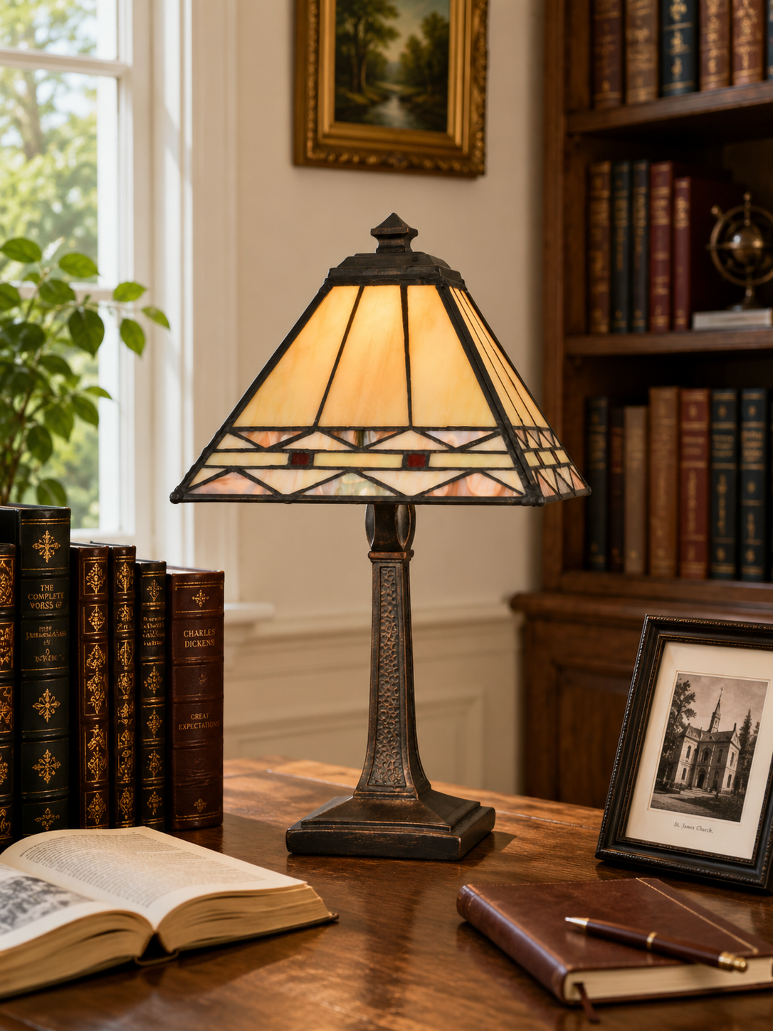 Slayter Tiffany Accent Lamp