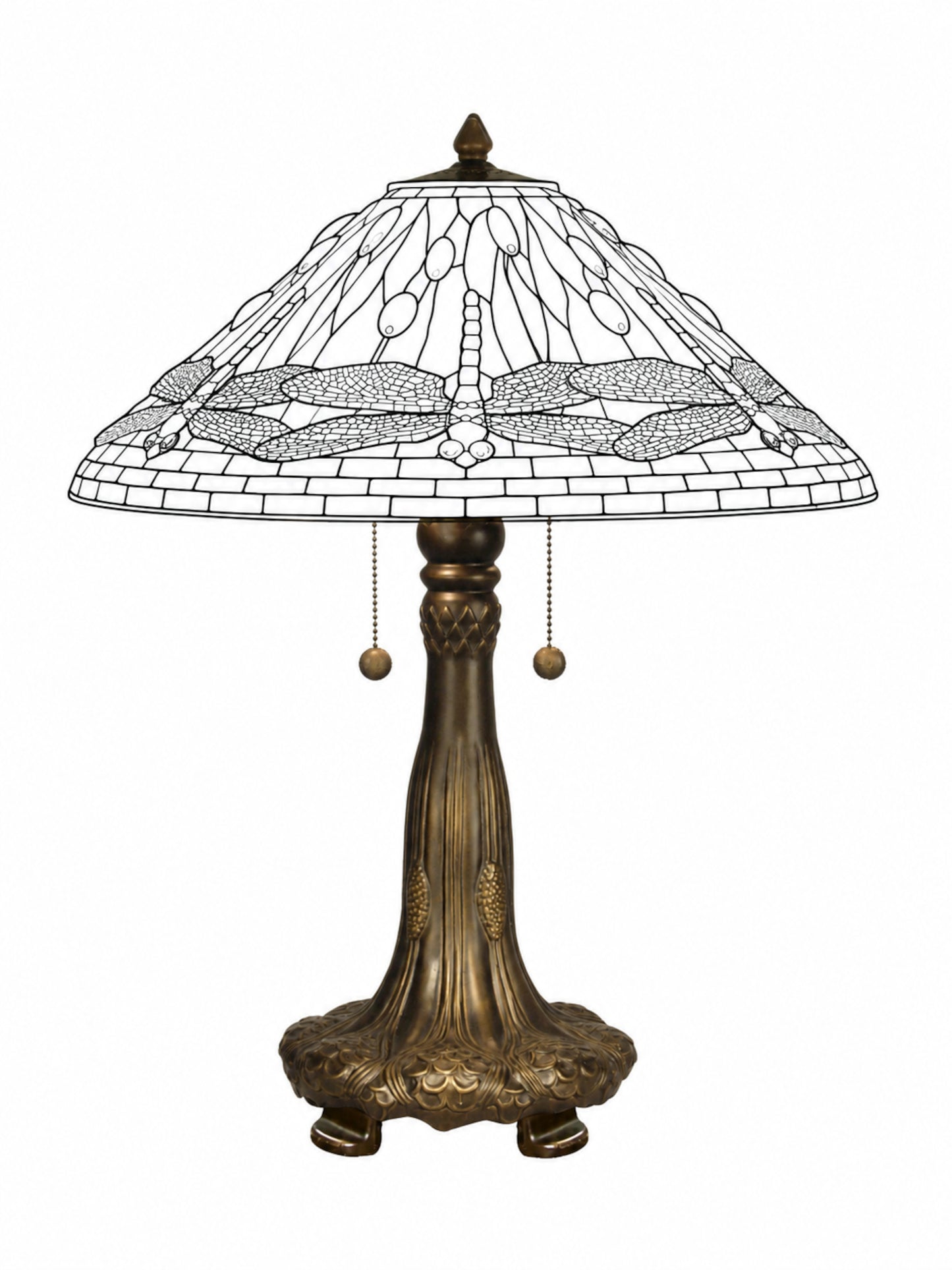 Wisteria Trunk 27" Tall Antique Bronze Finish Metal Base