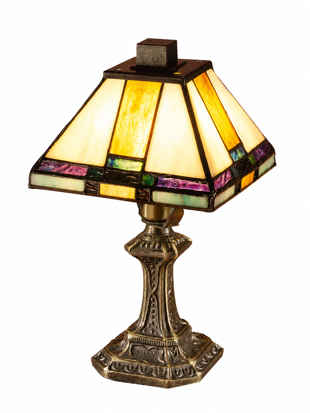 Tranquility Mission Tiffany Accent Lamp