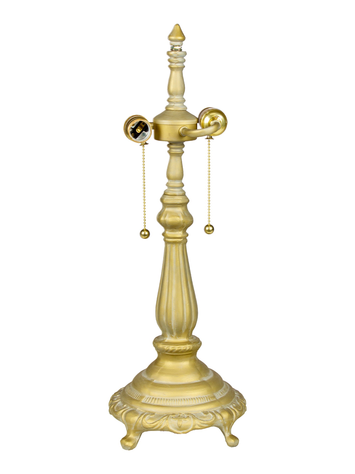 Serena 22" Tall Antique Gold Finish Metal Base