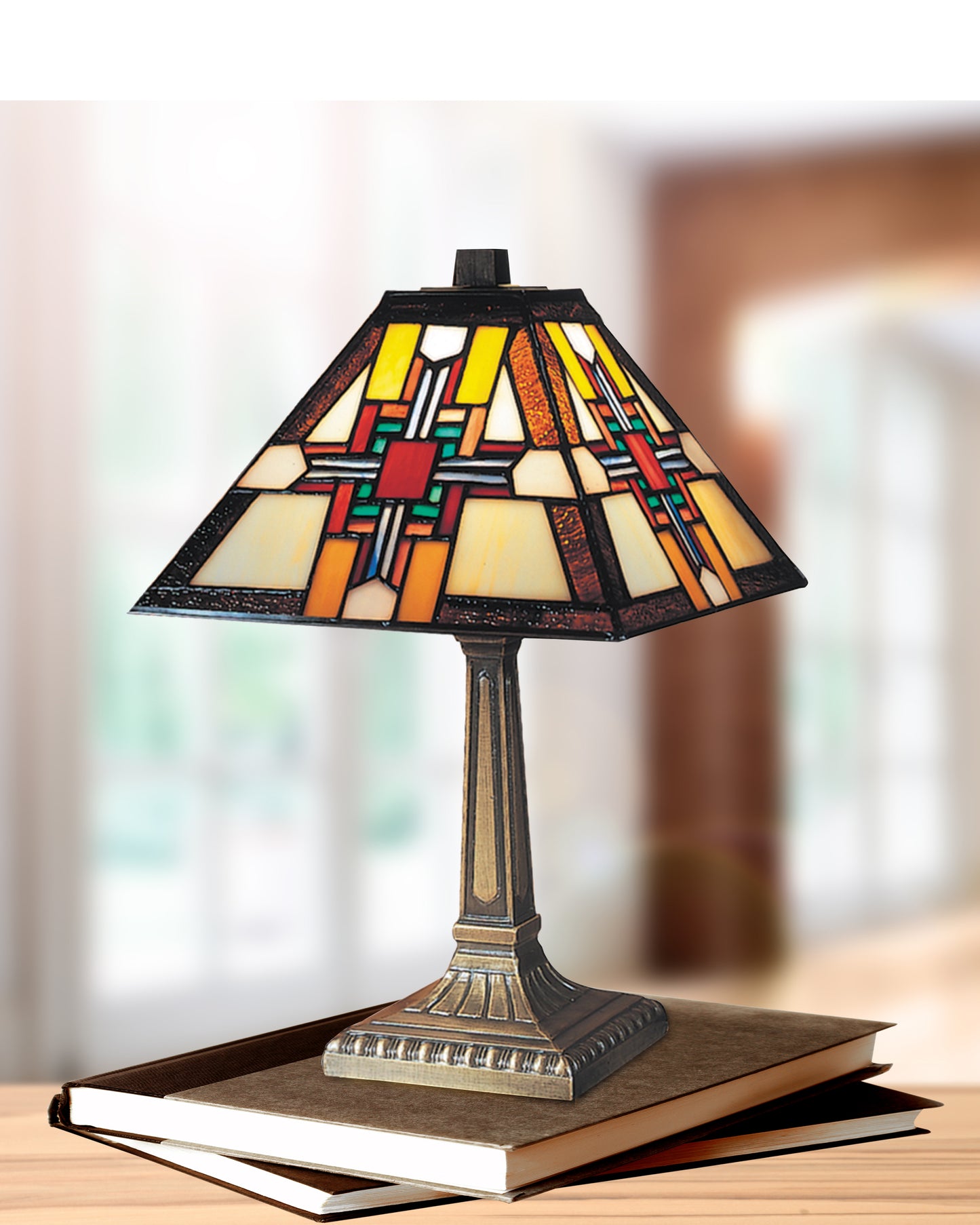 Morning Star Mission Tiffany Table Lamp