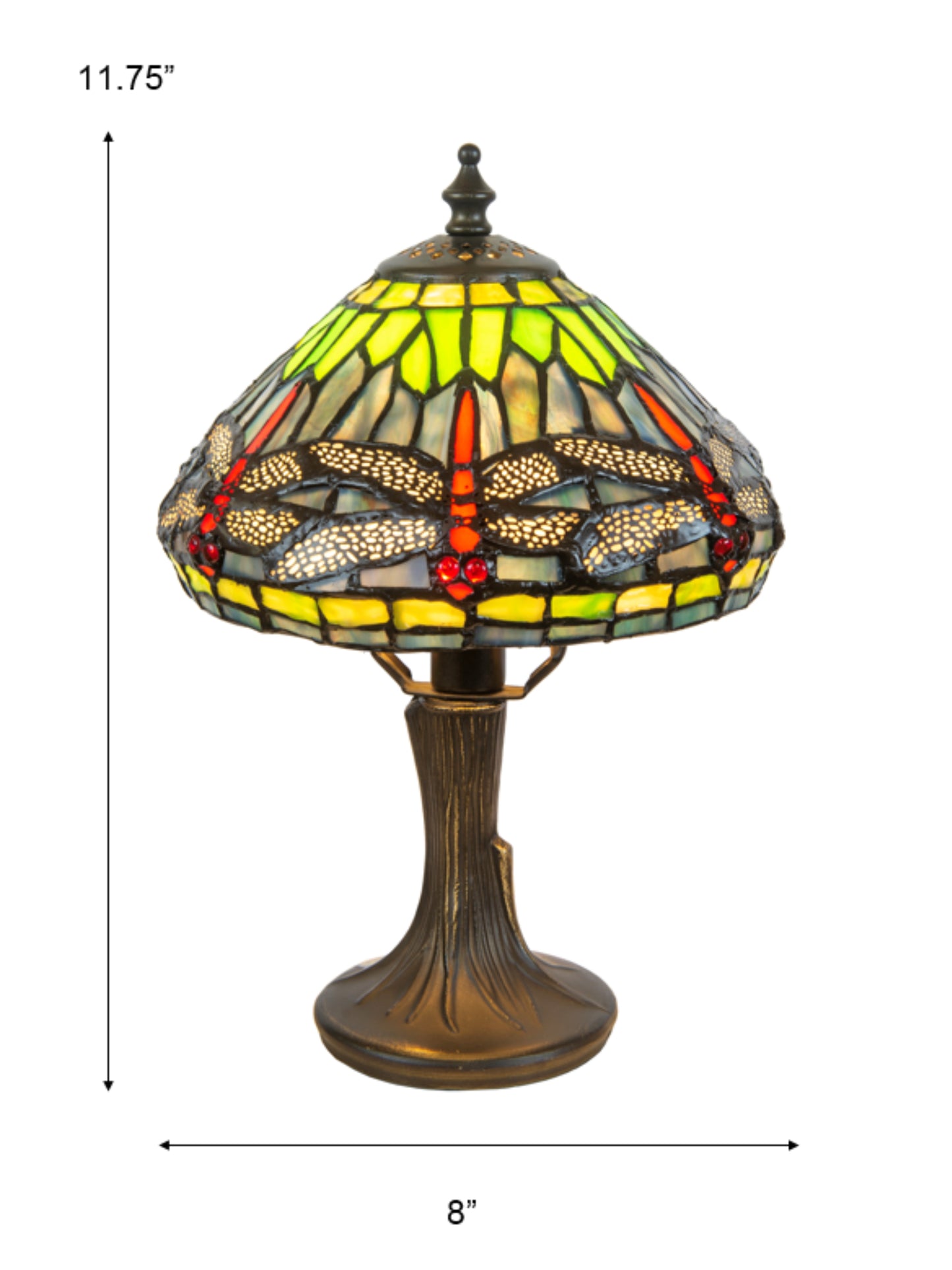 Wynstan Dragonfly Tiffany Table Lamp