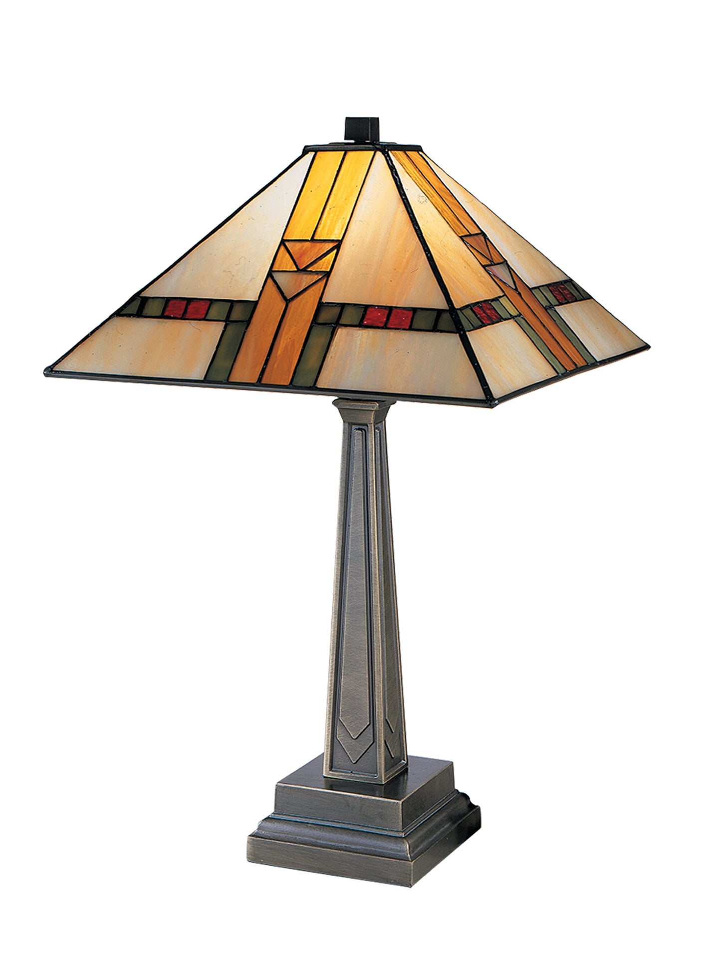 Edmund Mission Tiffany Table Lamp