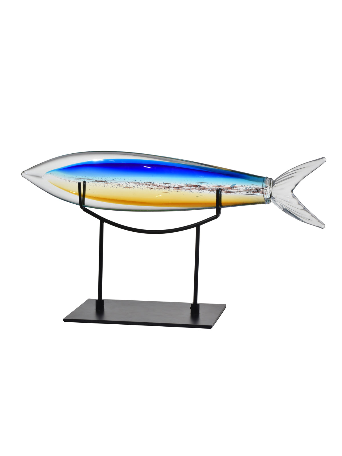 Shark Fish Handcrafted Art Glass Figurine