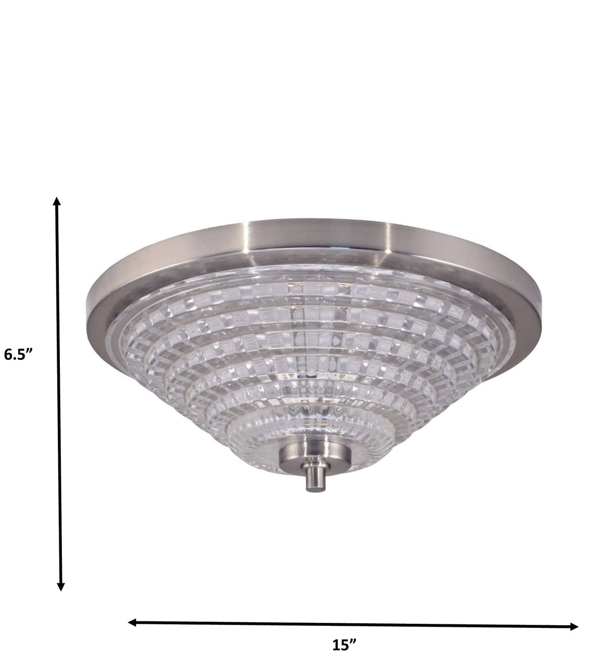 Wendy Crystal Flush Mount
