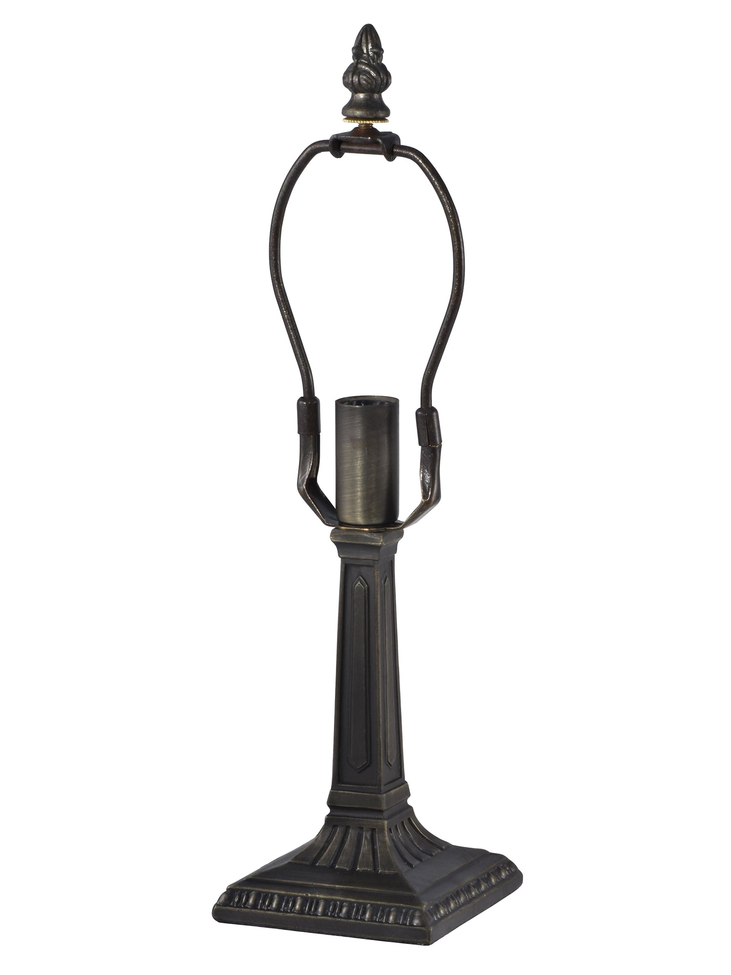 Grafofoni 13" Tall Antique Brass Finish Metal Base