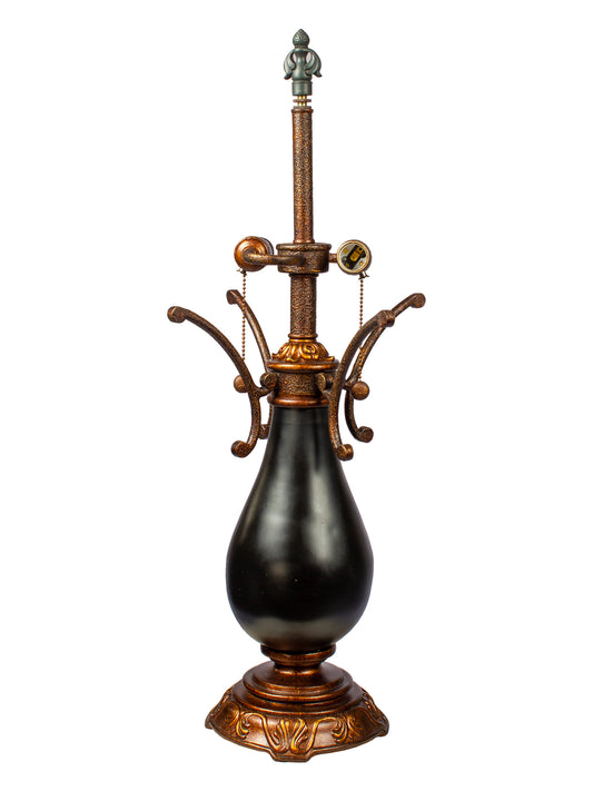 Byron Oval 27" Tall Antique Bronze Base