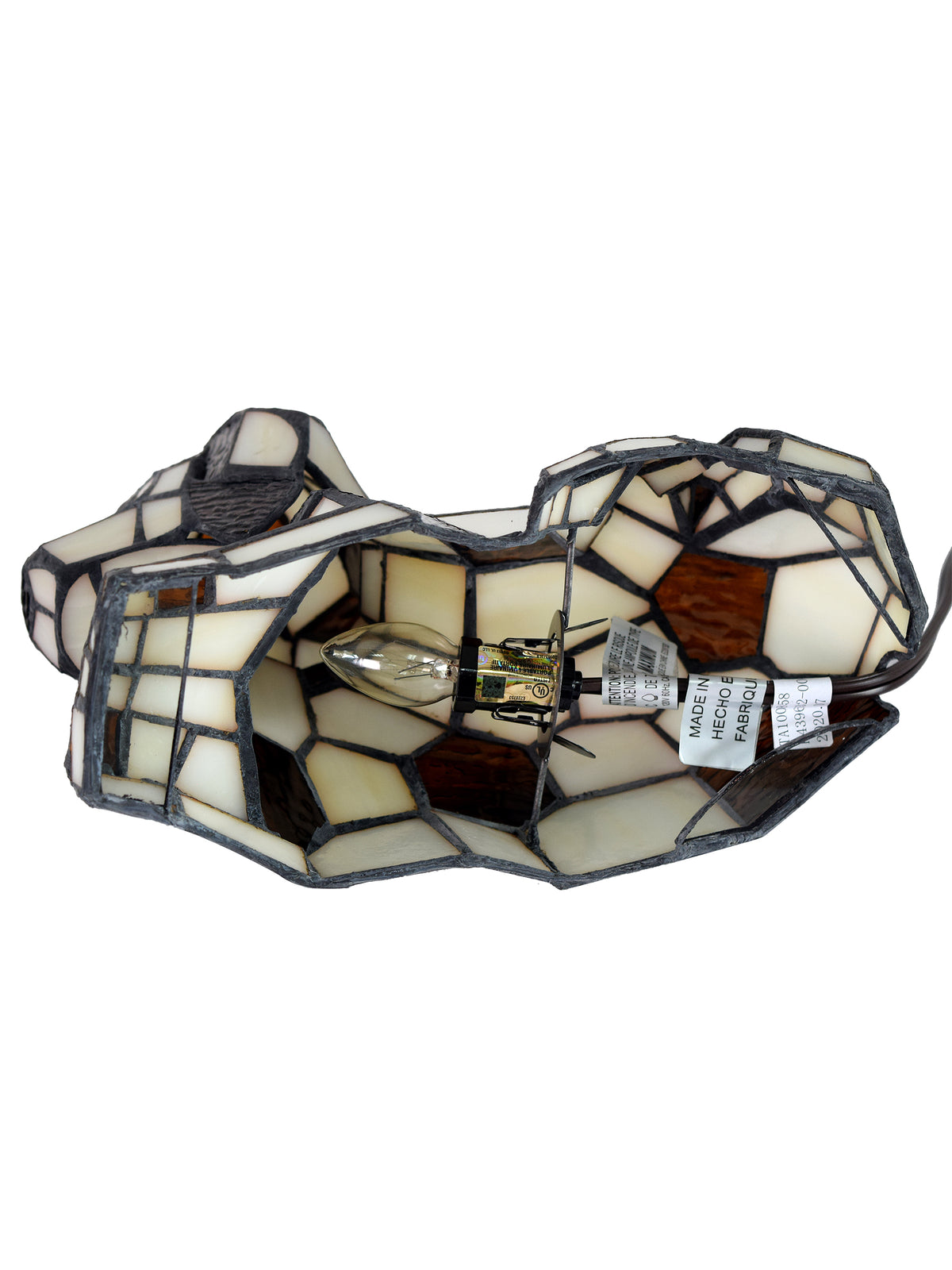 Spotted Dog Tiffany Accent Lamp