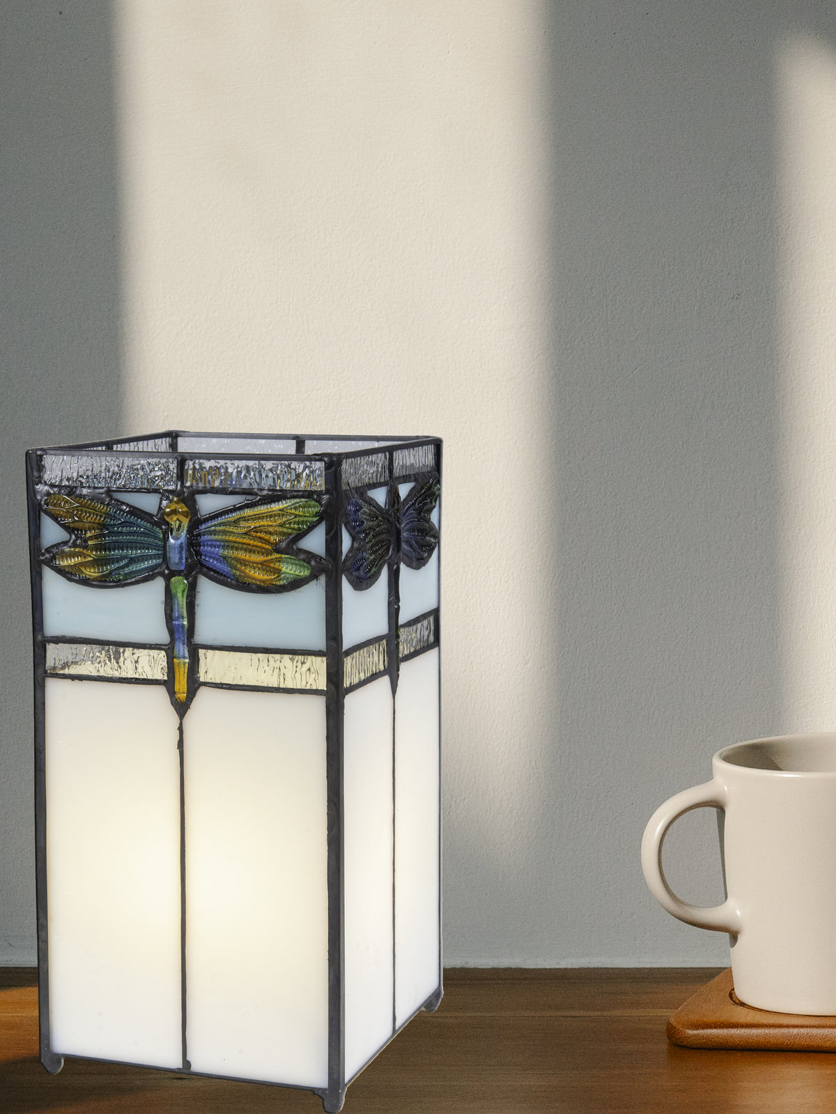 Saujon Tiffany Uplight Accent Lamp