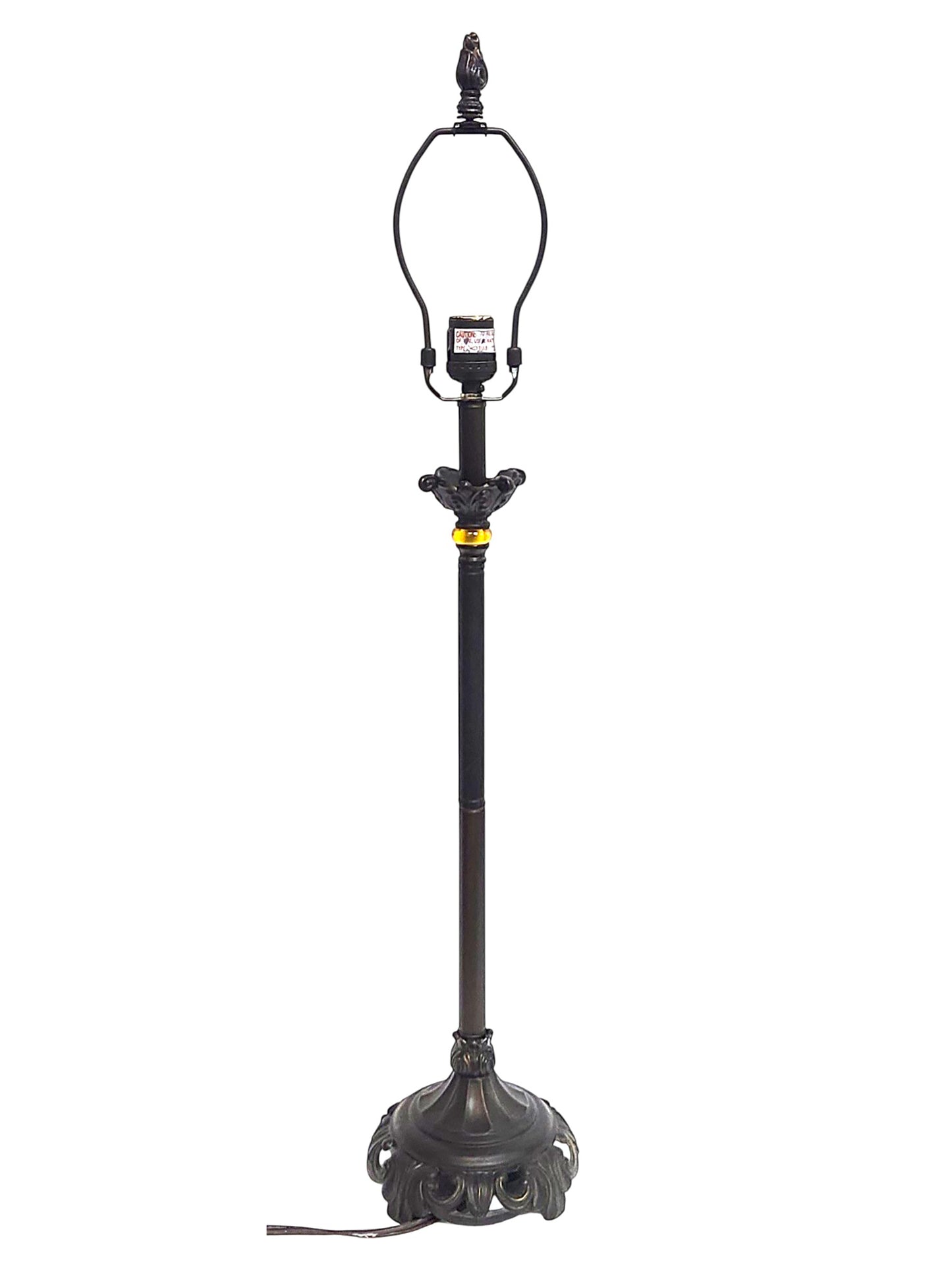 Royal 31" Tall Antique Bronze Finish Metal Buffet Lamp Base