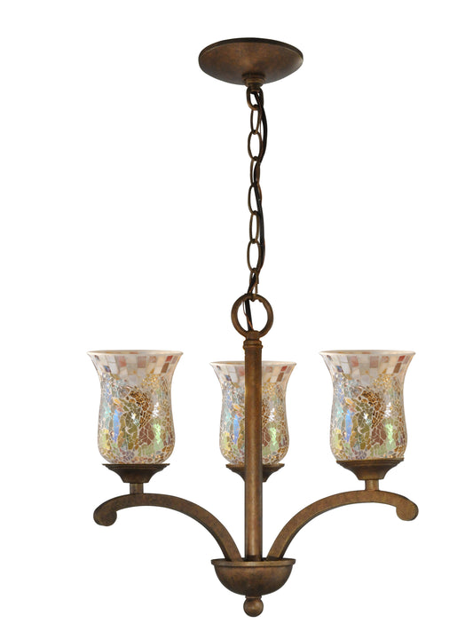 Apsley 3-Light Mosaic Hanging Fixture
