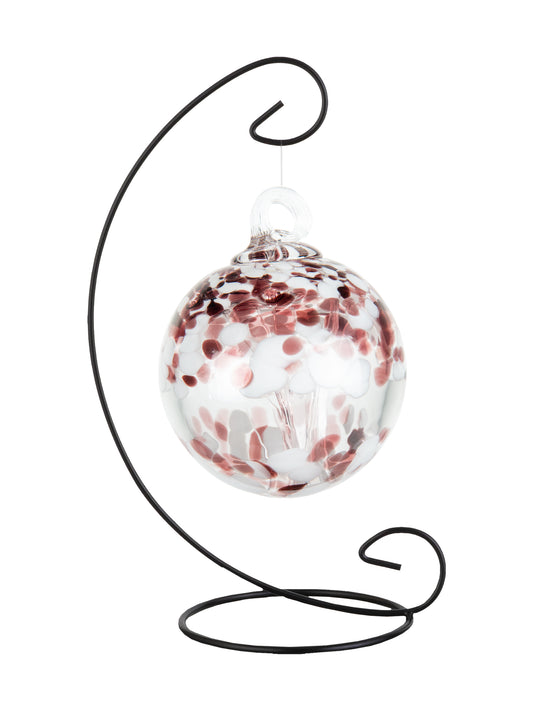 Rainbow Tree of Life 4 Inch Enchanted Hand Blown Decorative Glass Ornament with Stand