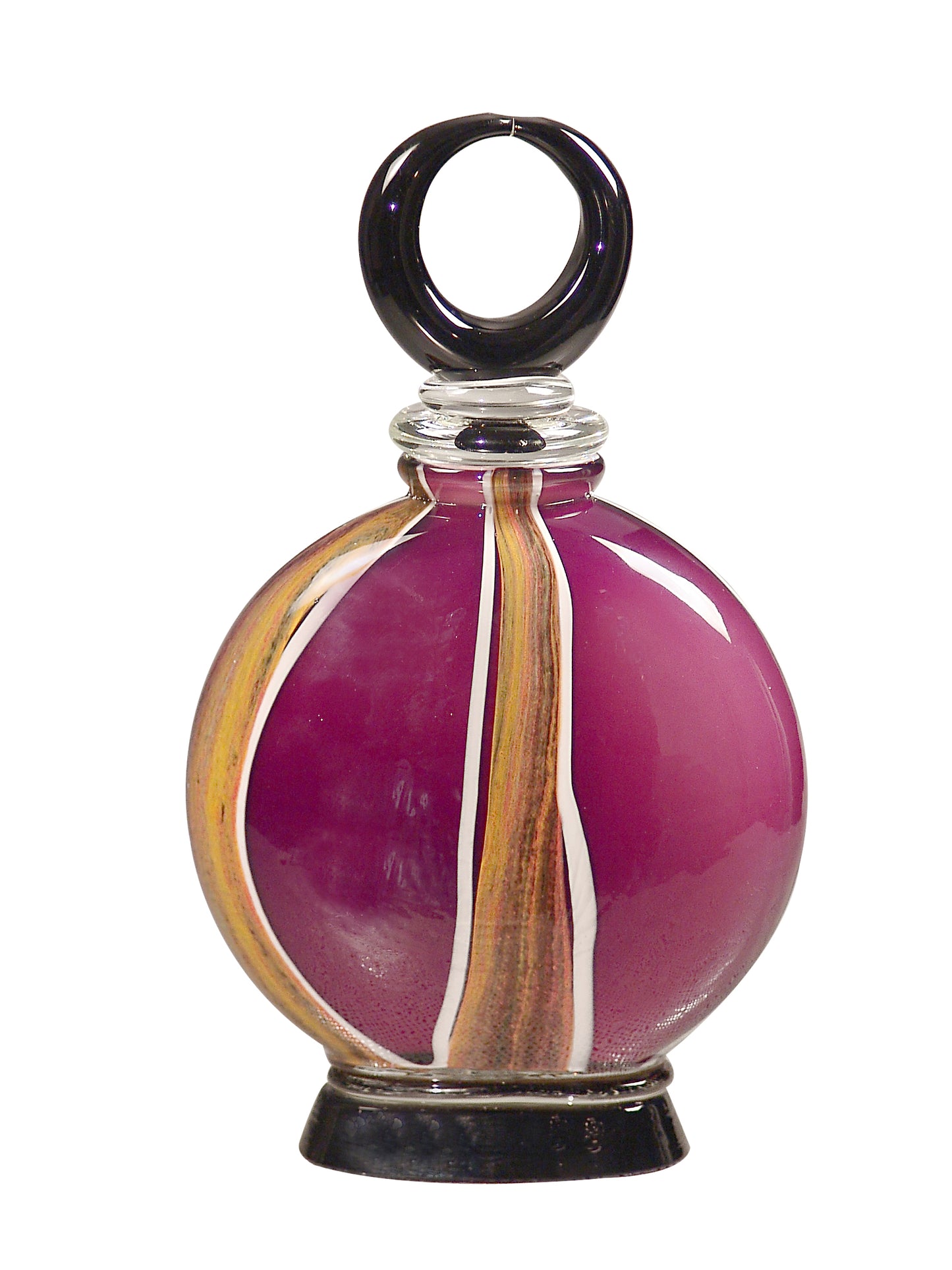 Melrose Handcrafted Art Glass Perfume Bottle