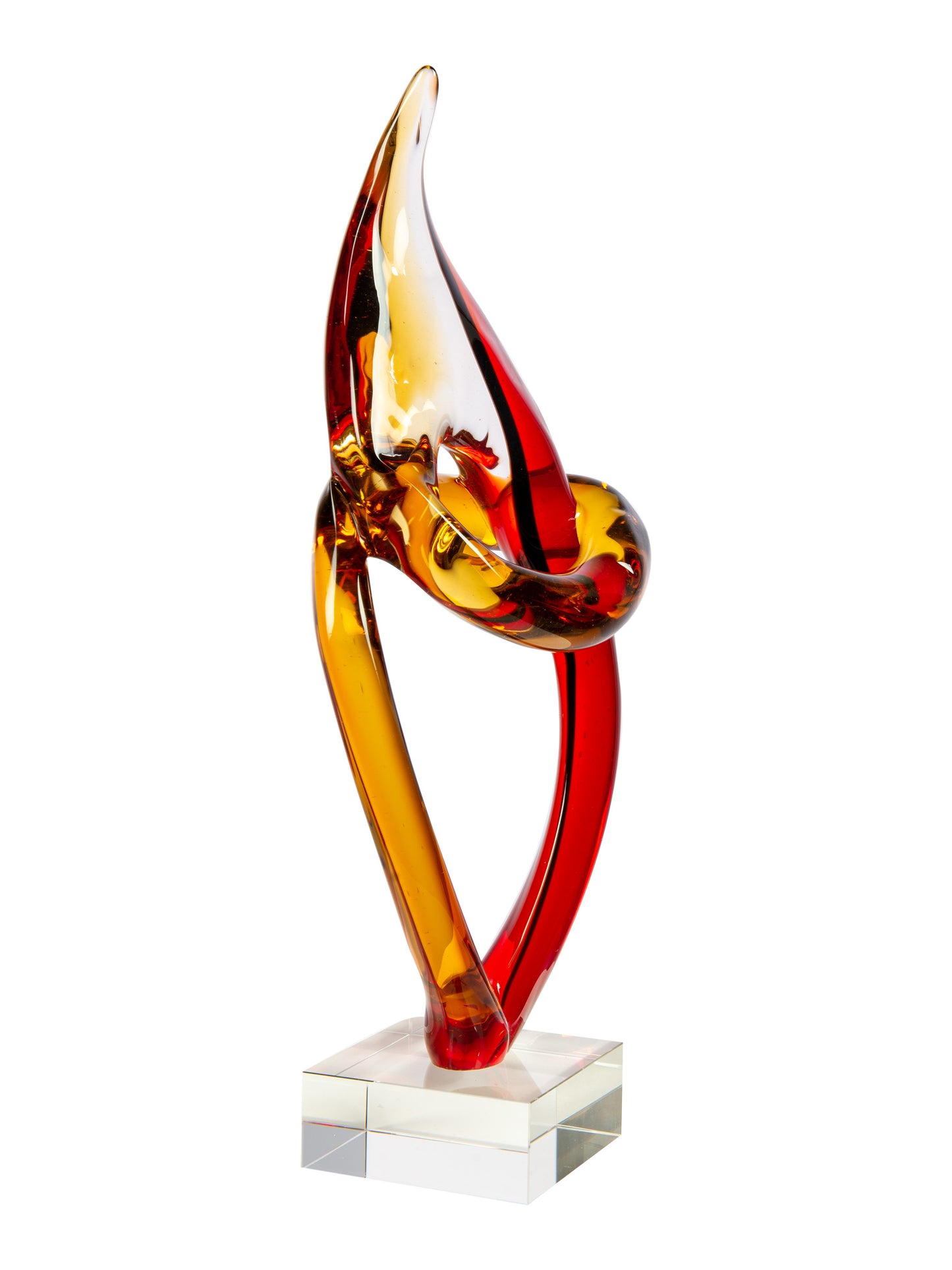 Paglia Hand Blown Art Glass Sculpture
