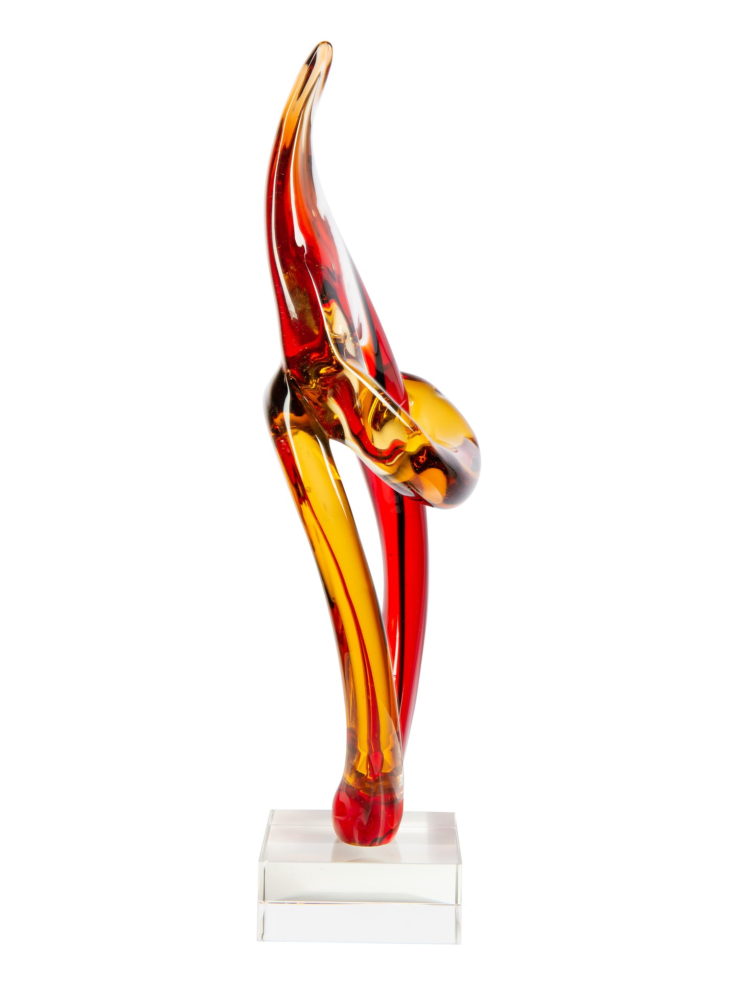 Paglia Hand Blown Art Glass Sculpture
