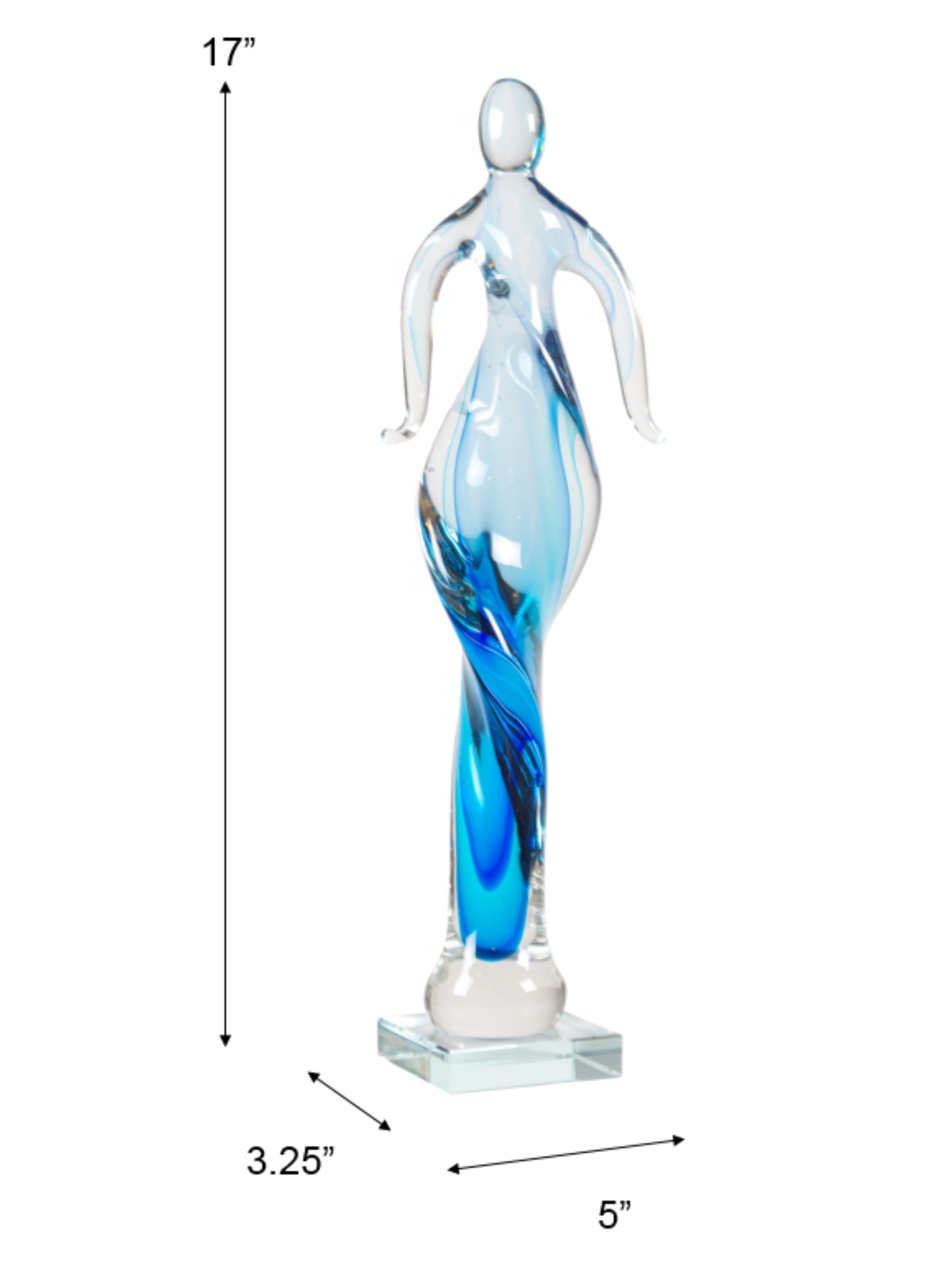 Astral Handcrafted Art Glass Figurine