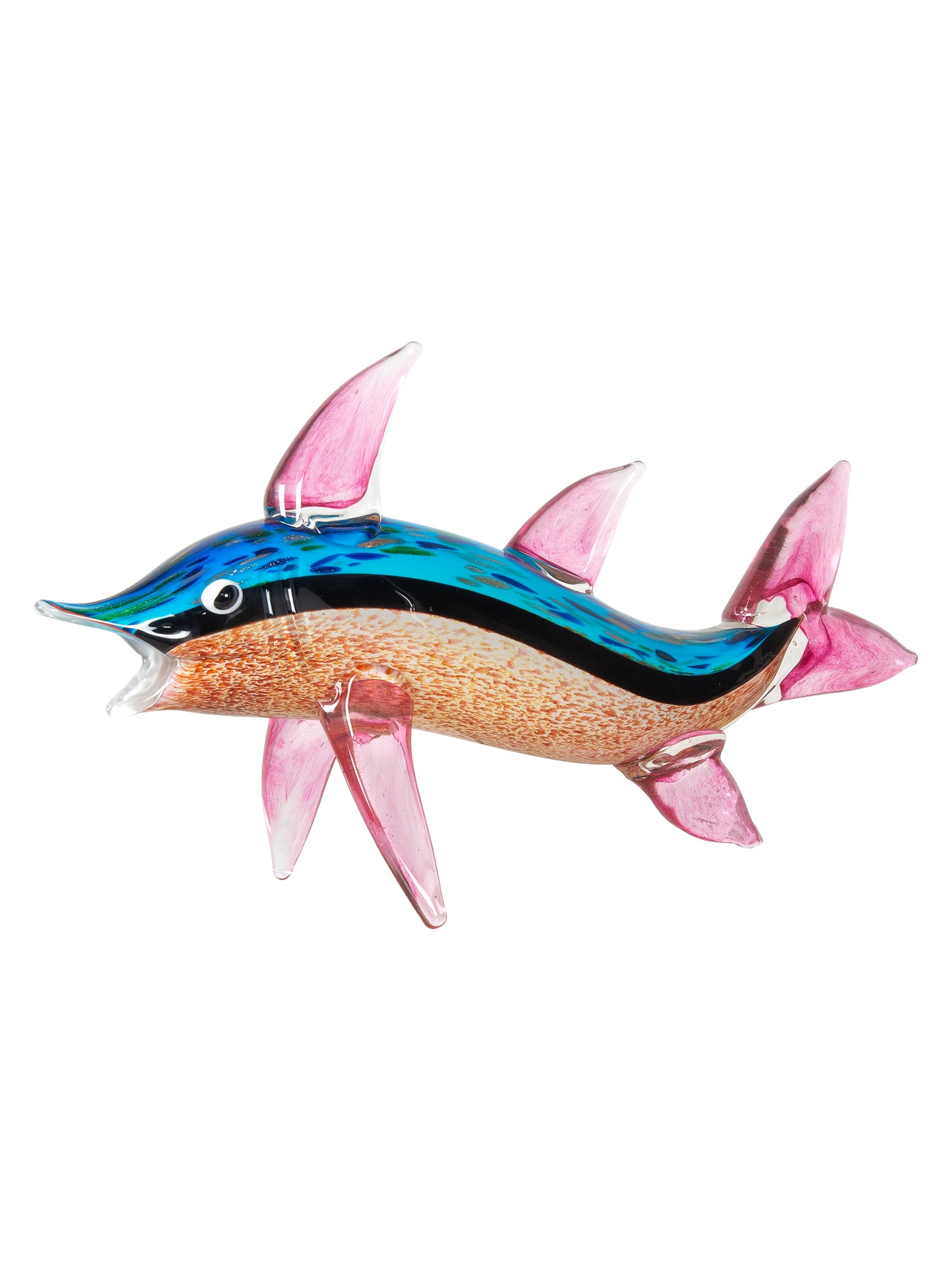 Akala Handcrafted Art Glass Fish Figurine