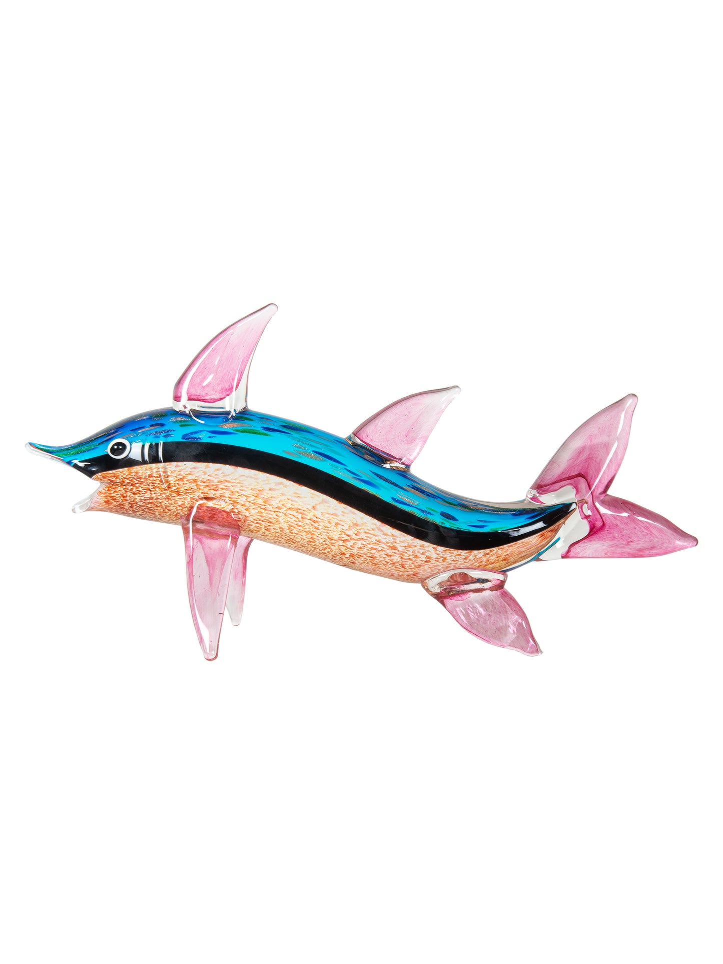 Akala Handcrafted Art Glass Fish Figurine