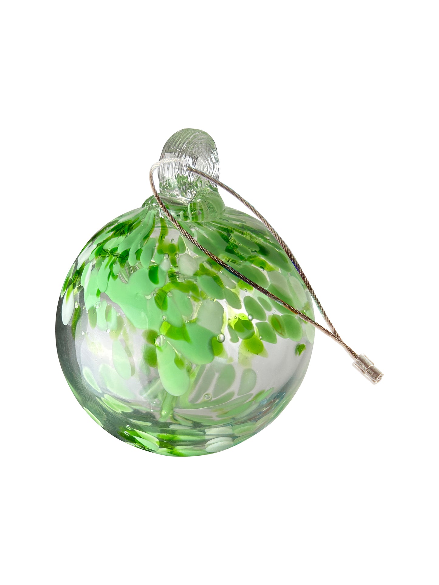 Rainbow Tree of Life Celtic 6 Inch Hand Blown Decorative Glass Ornament