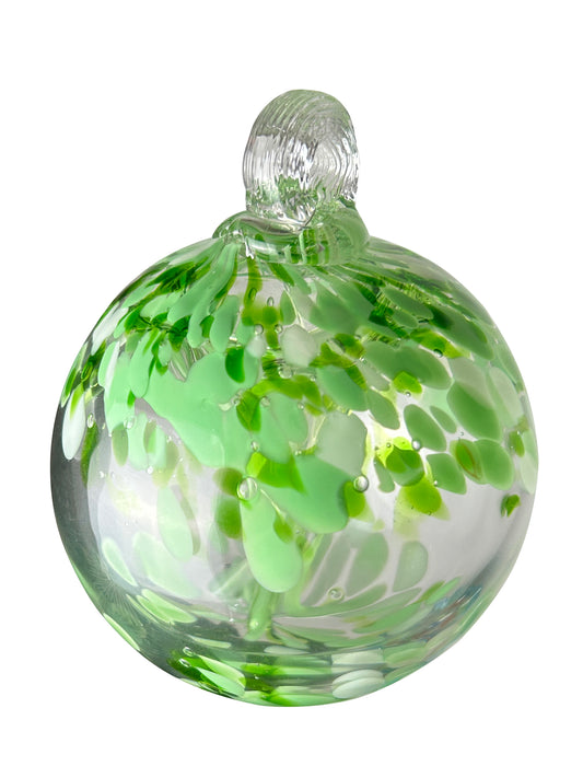 Rainbow Tree of Life Celtic 8 Inch Hand Blown Decorative Glass Ornament