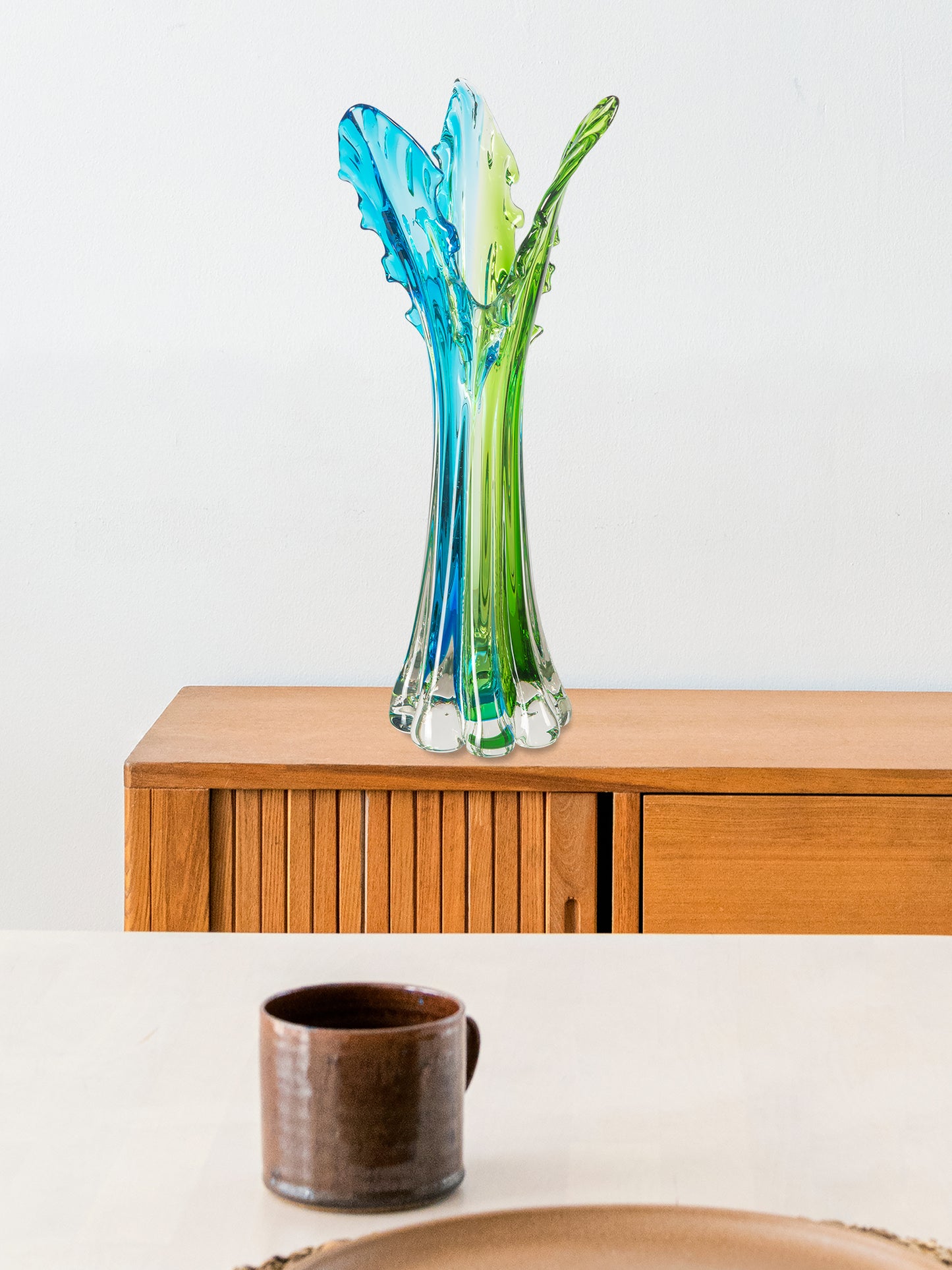 Ballona Handcrafted Art Glass Sculpture