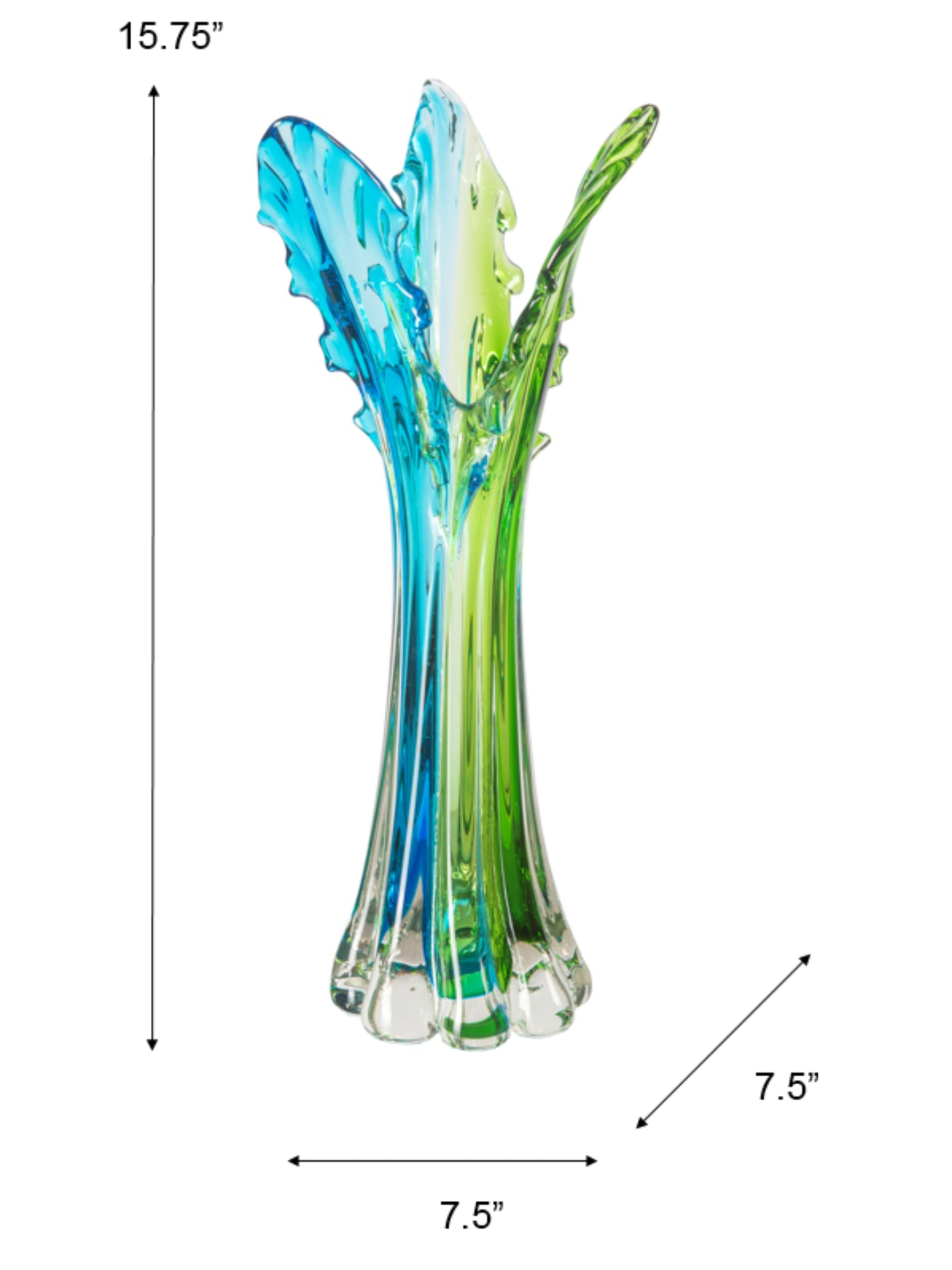Ballona Handcrafted Art Glass Sculpture