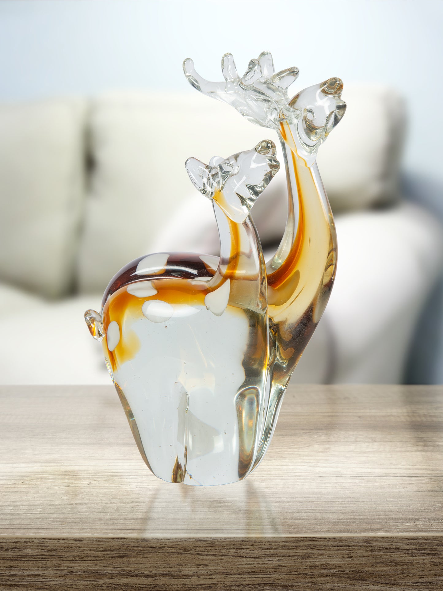 Arroyo Deer Handcrafted Art Glass Figurine