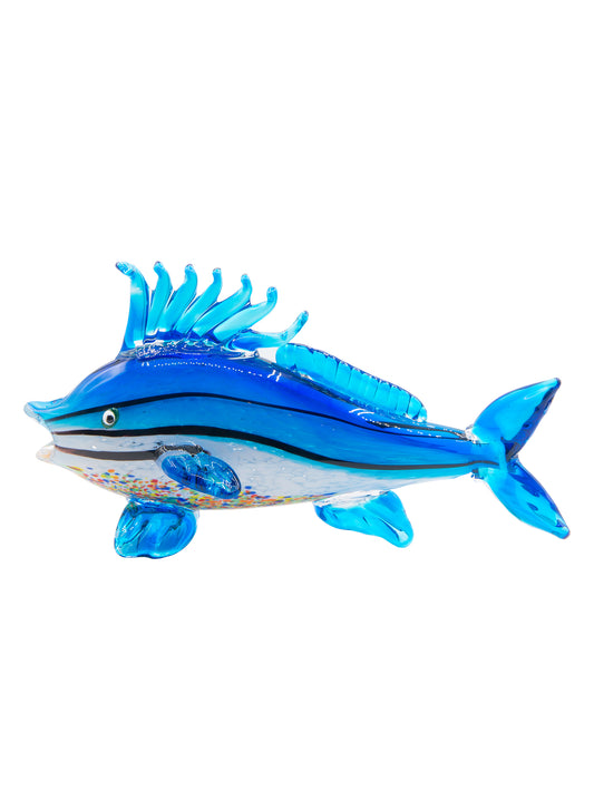 Coronado Fish Handcrafted Art Glass Figurine