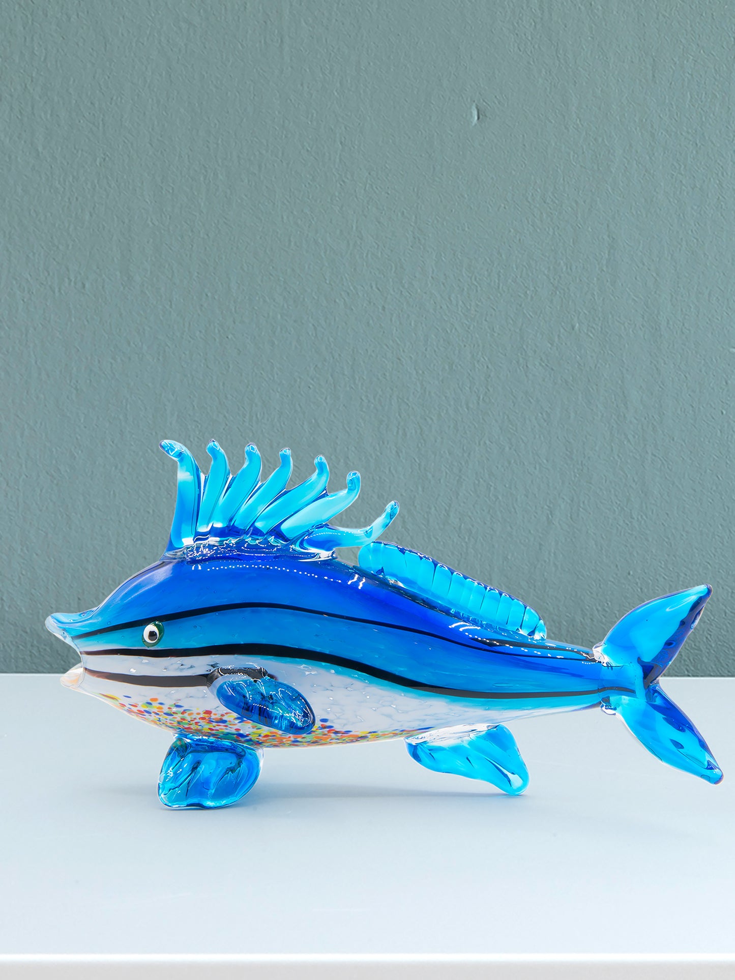 Coronado Fish Handcrafted Art Glass Figurine