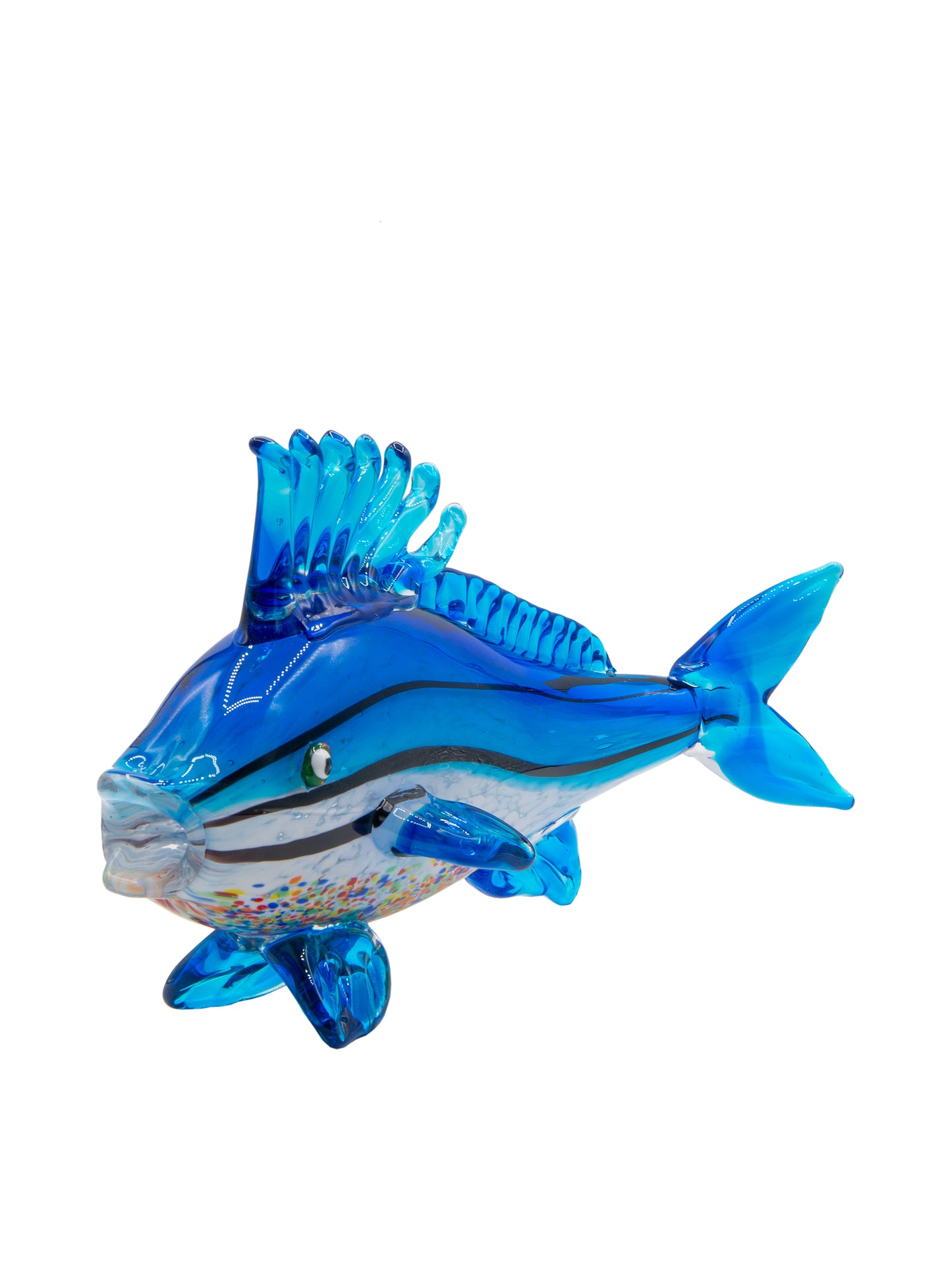 Coronado Fish Handcrafted Art Glass Figurine