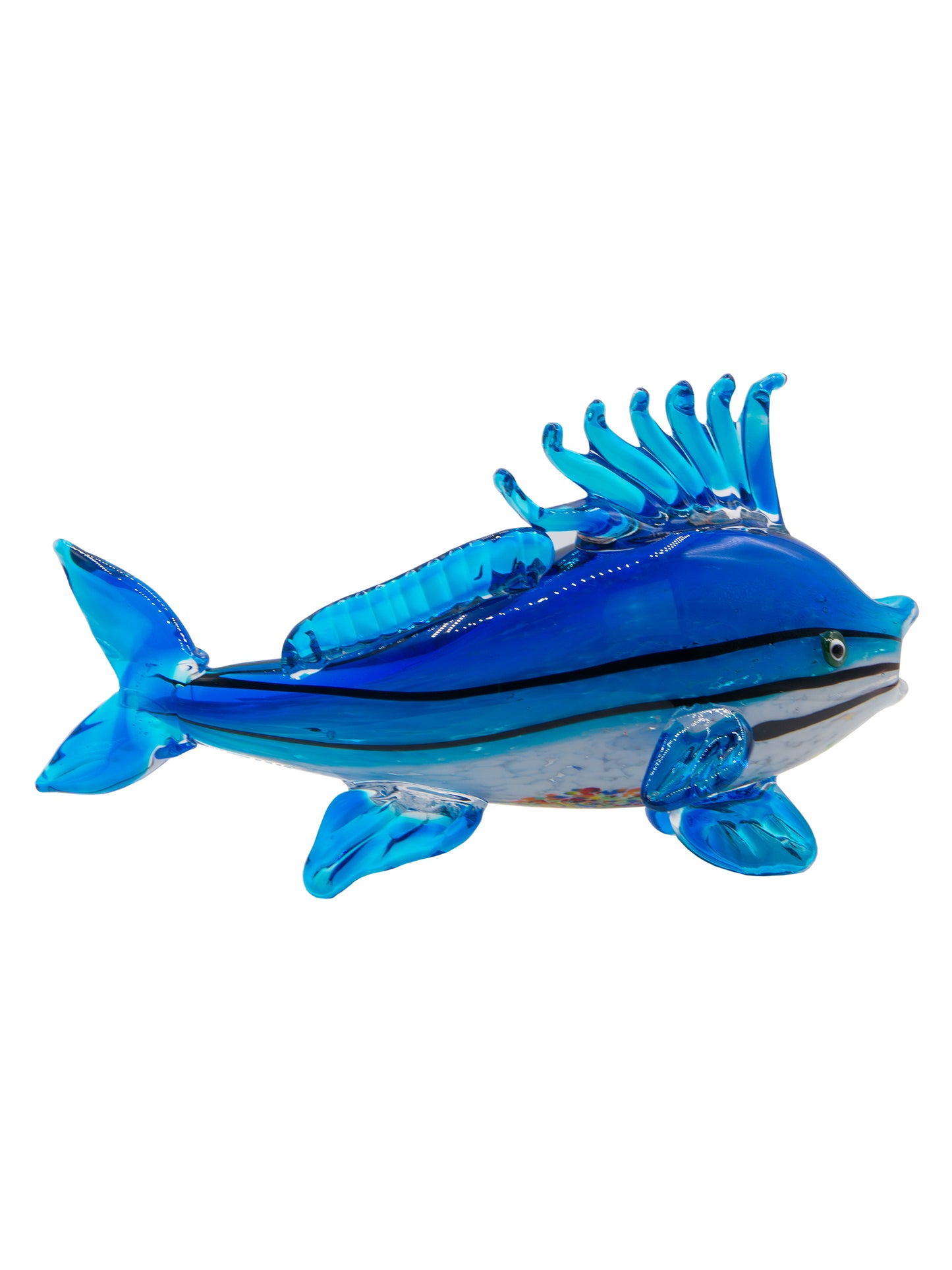 Coronado Fish Handcrafted Art Glass Figurine