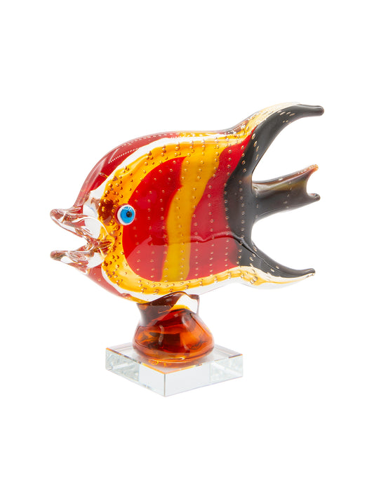Bora Fish Handcrafted Art Glass Figurine
