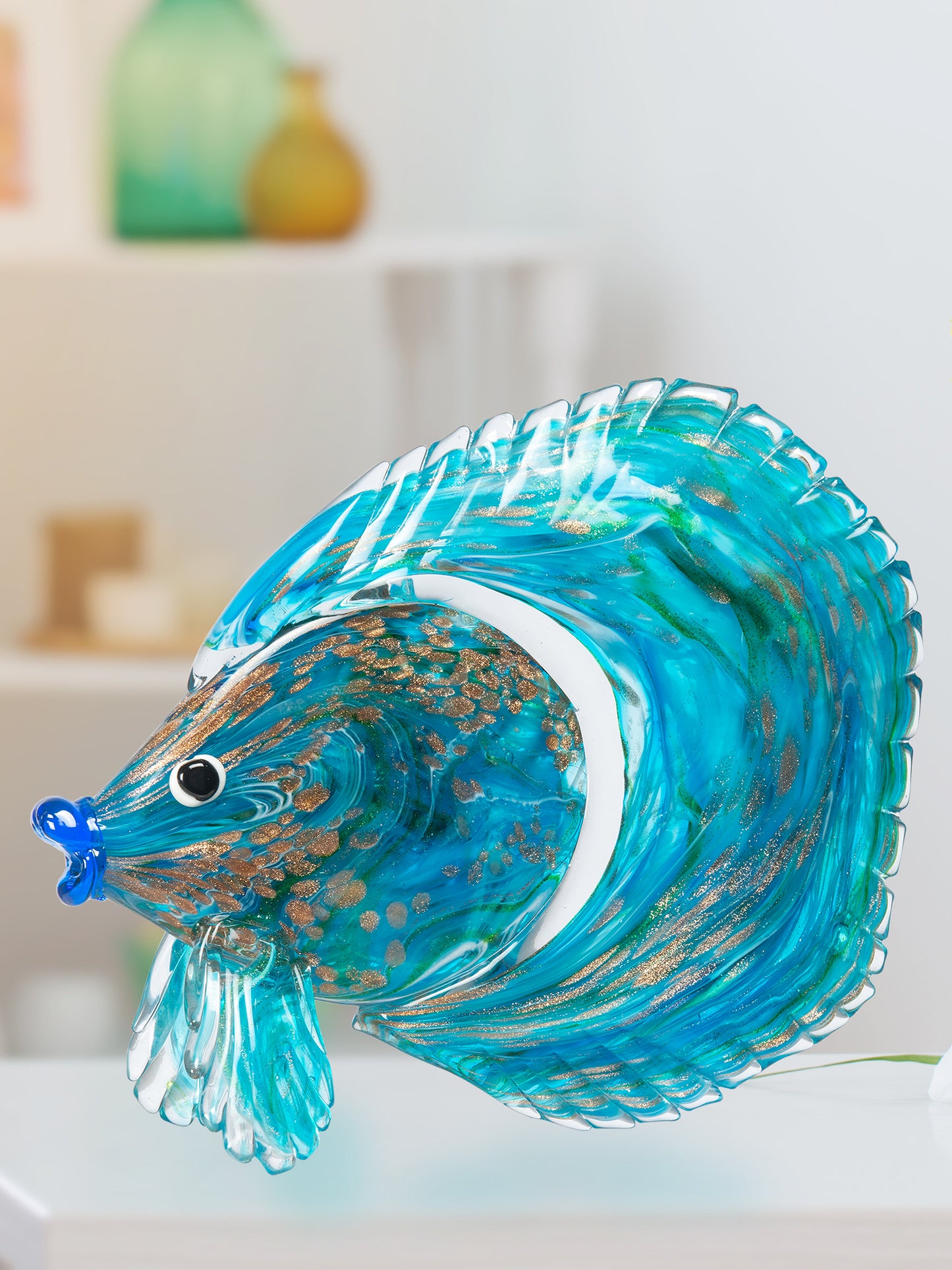 Railay Fish Handcrafted Art Glass Figurine