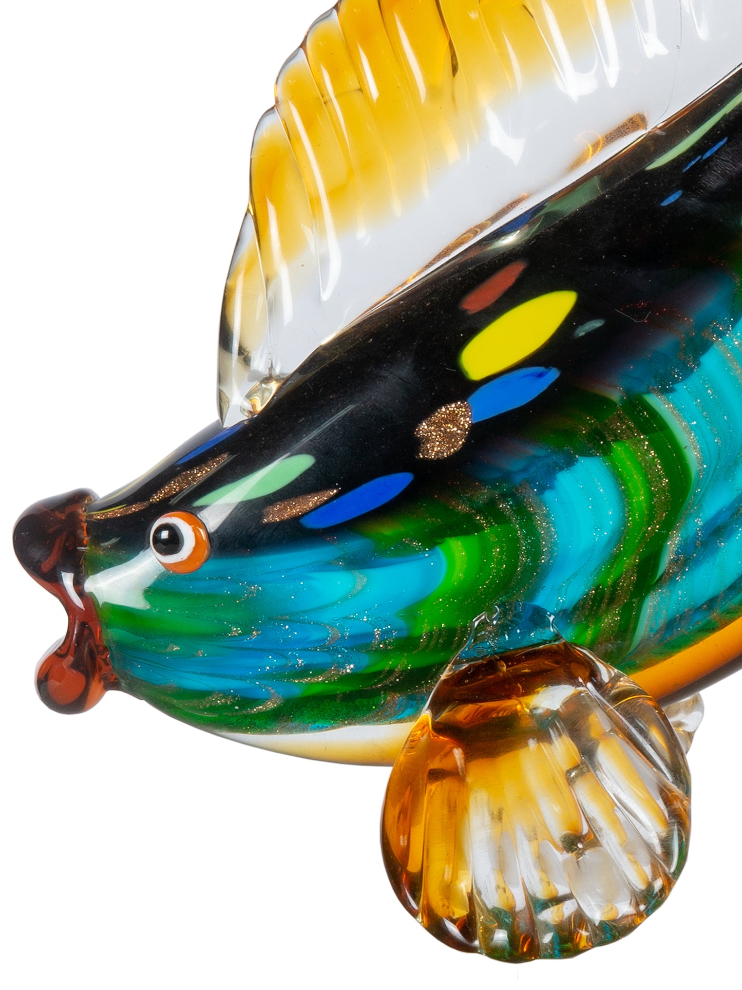 Bavaro Fish Handcrafted Art Glass Figurine