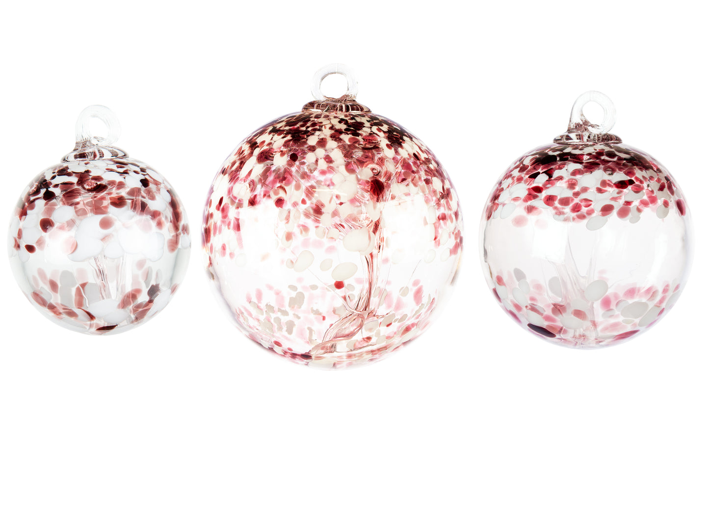 Rainbow Tree of Life Enchanted 4 Inch Hand Blown Decorative Glass Ornament