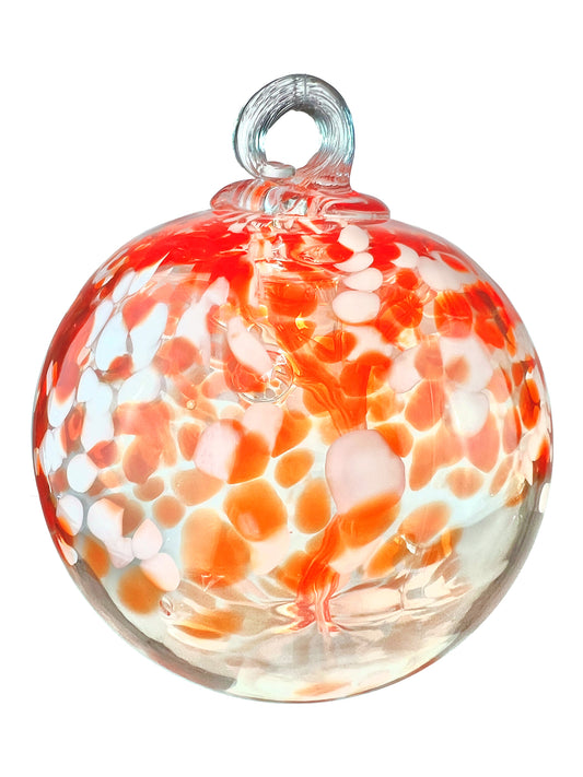 Rainbow Tree of Life Nova 6 Inch Hand Blown Decorative Glass Ornament