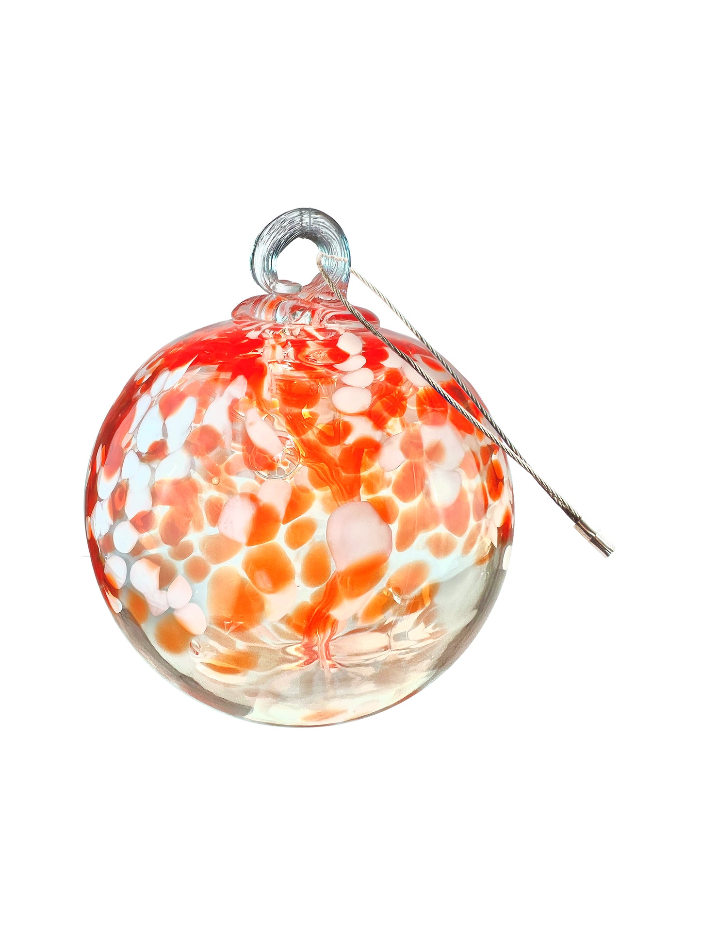 Rainbow Tree of Life Nova 6 Inch Hand Blown Decorative Glass Ornament