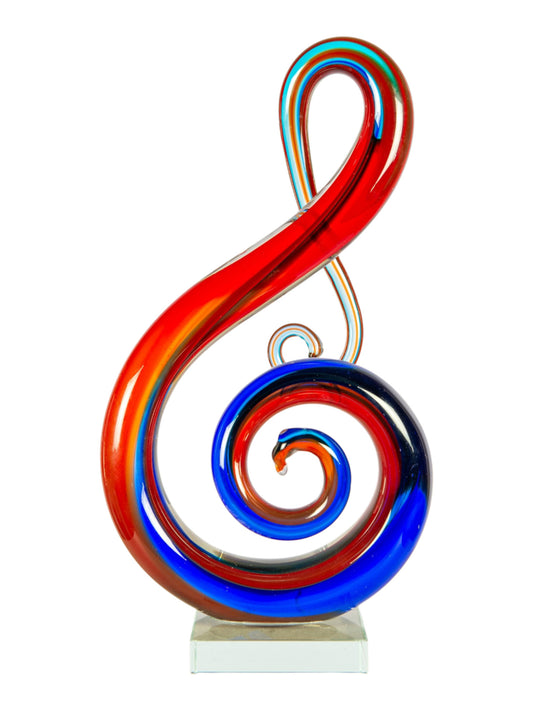 Virtuoso Handcrafted Art Glass Sculpture